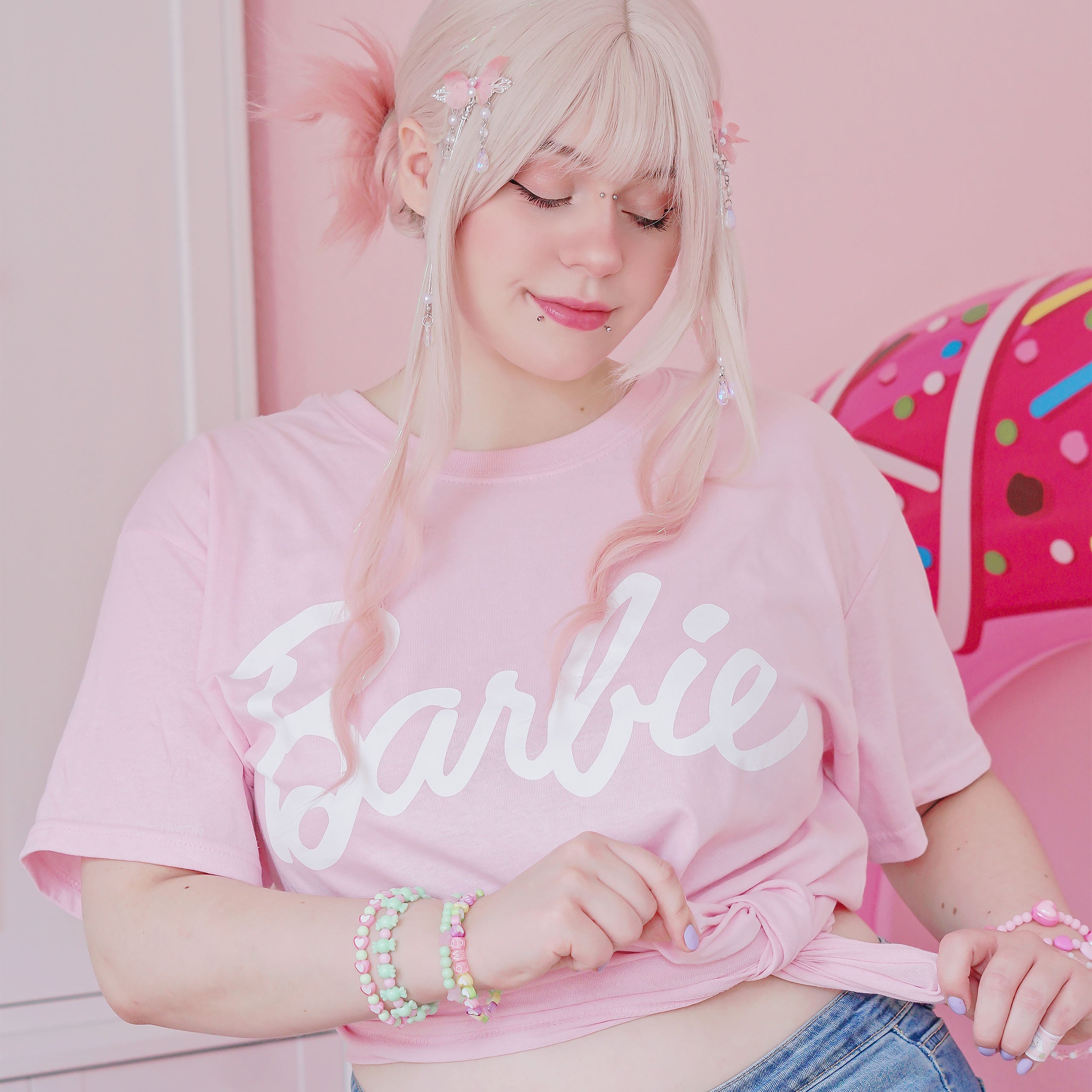 Product image Barbie - Logo T-Shirt Pink