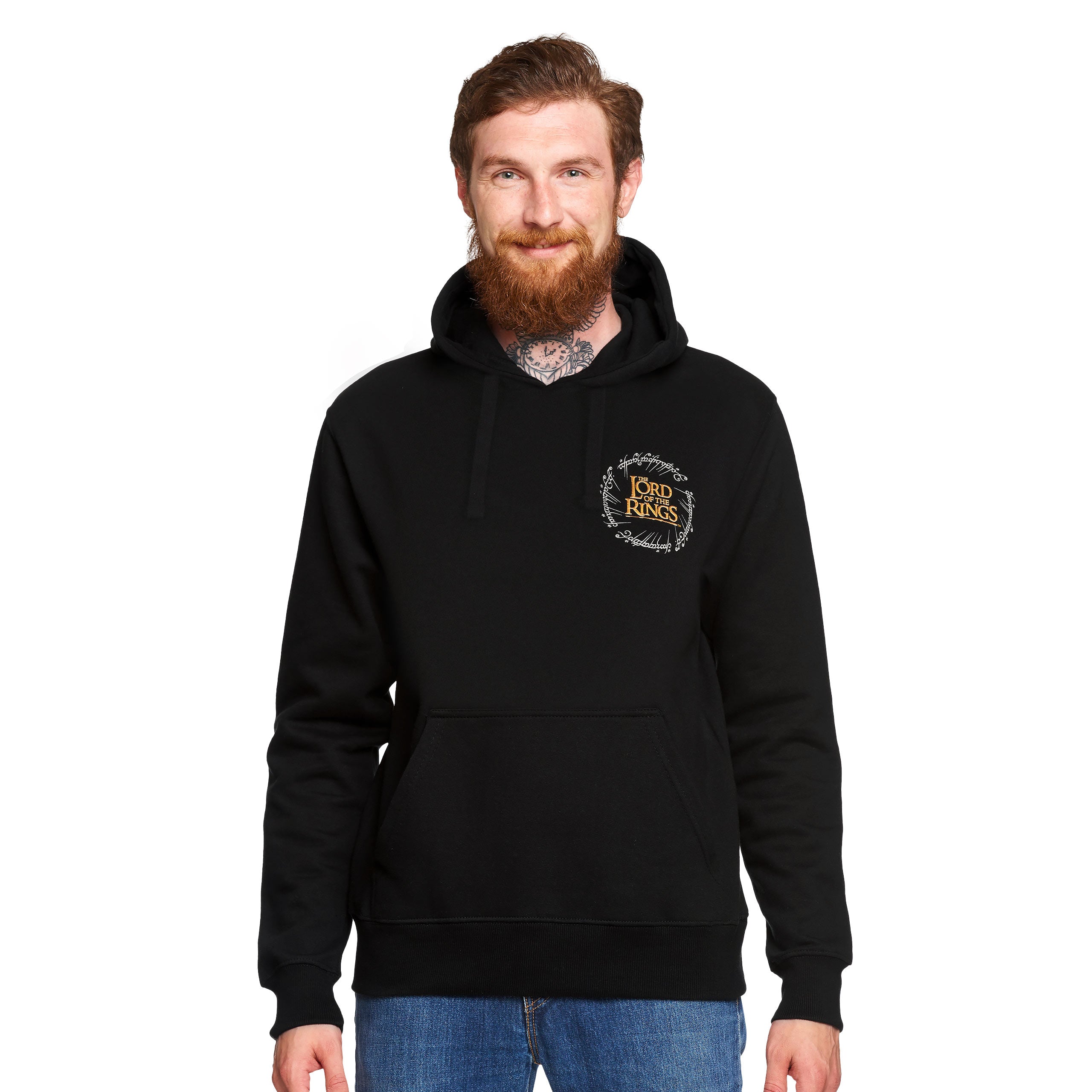 Product image The Lord of the Rings - Map of Middle Earth Hoodie Black