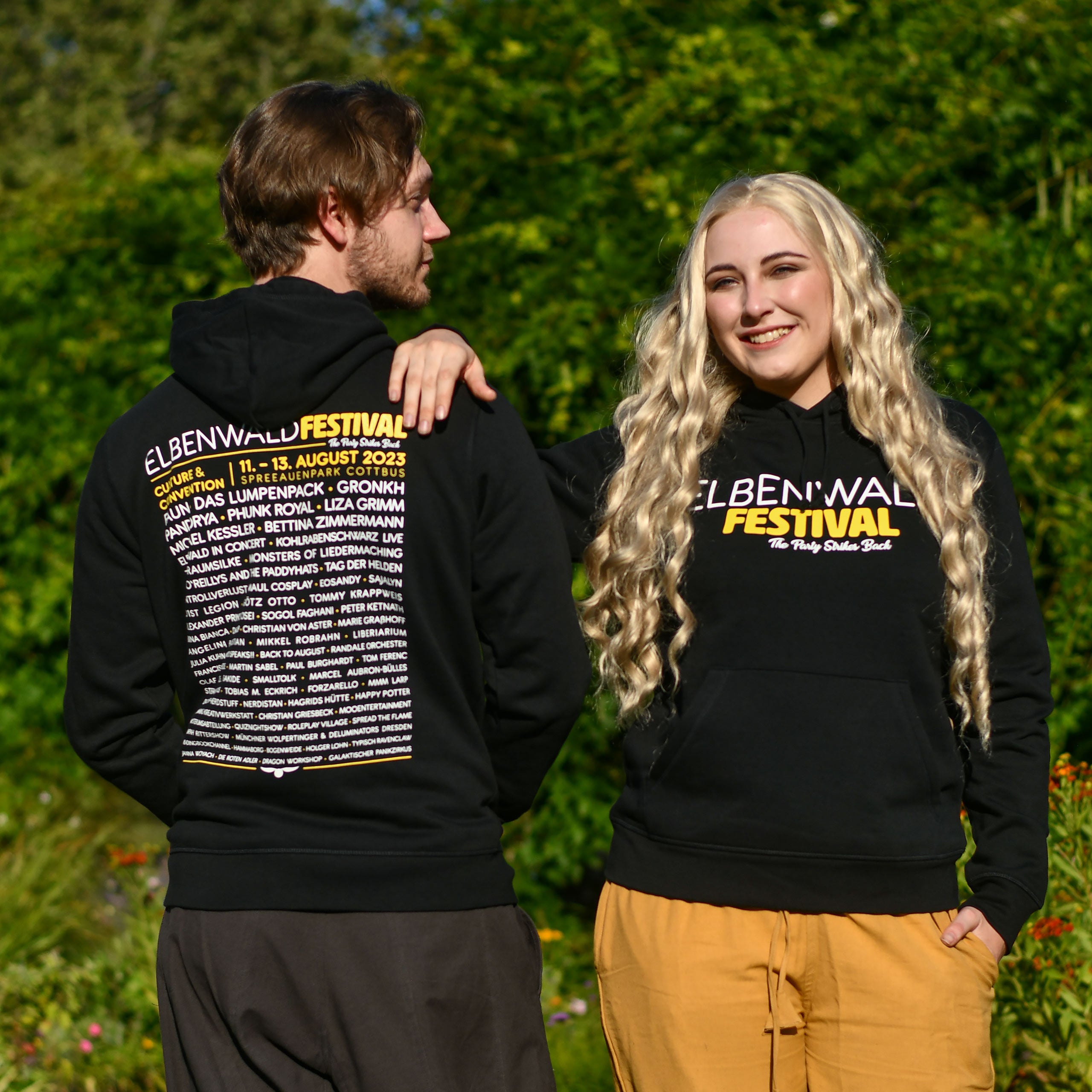 Product image Elbenwald Festival The Party Strikes Back Hoodie black