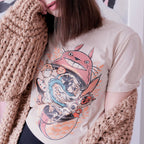 Product image Ilustrata - My Neighbour Matryoshka T-Shirt beige