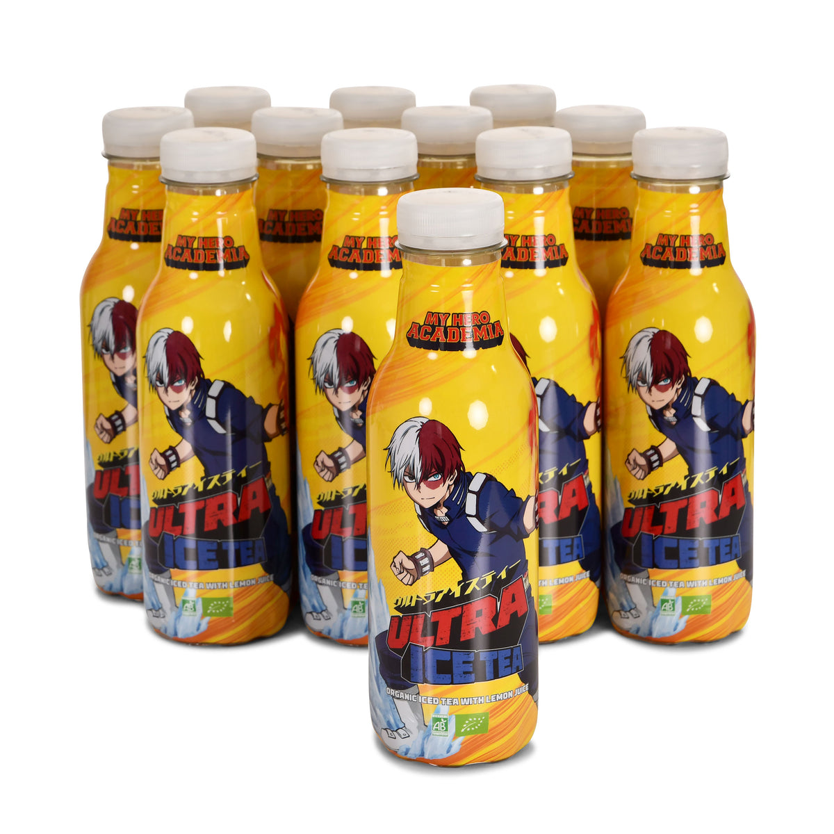 Product image My Hero Academia - Shoto Todoroki Ultra Organic Iced Tea Lemon 12 Pack