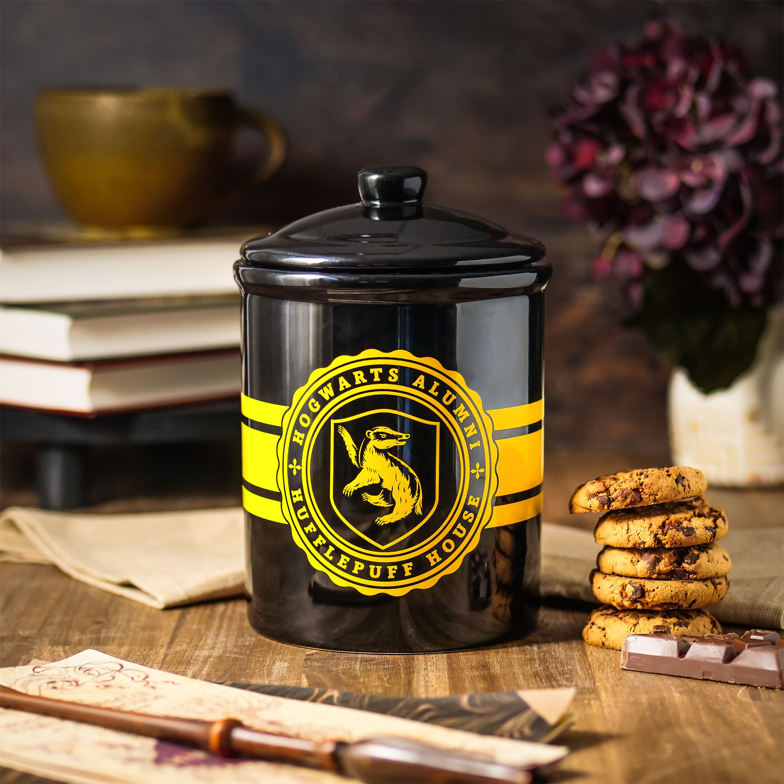 Product image Hufflepuff Hogwarts Alumni Cookie Jar - Harry Potter