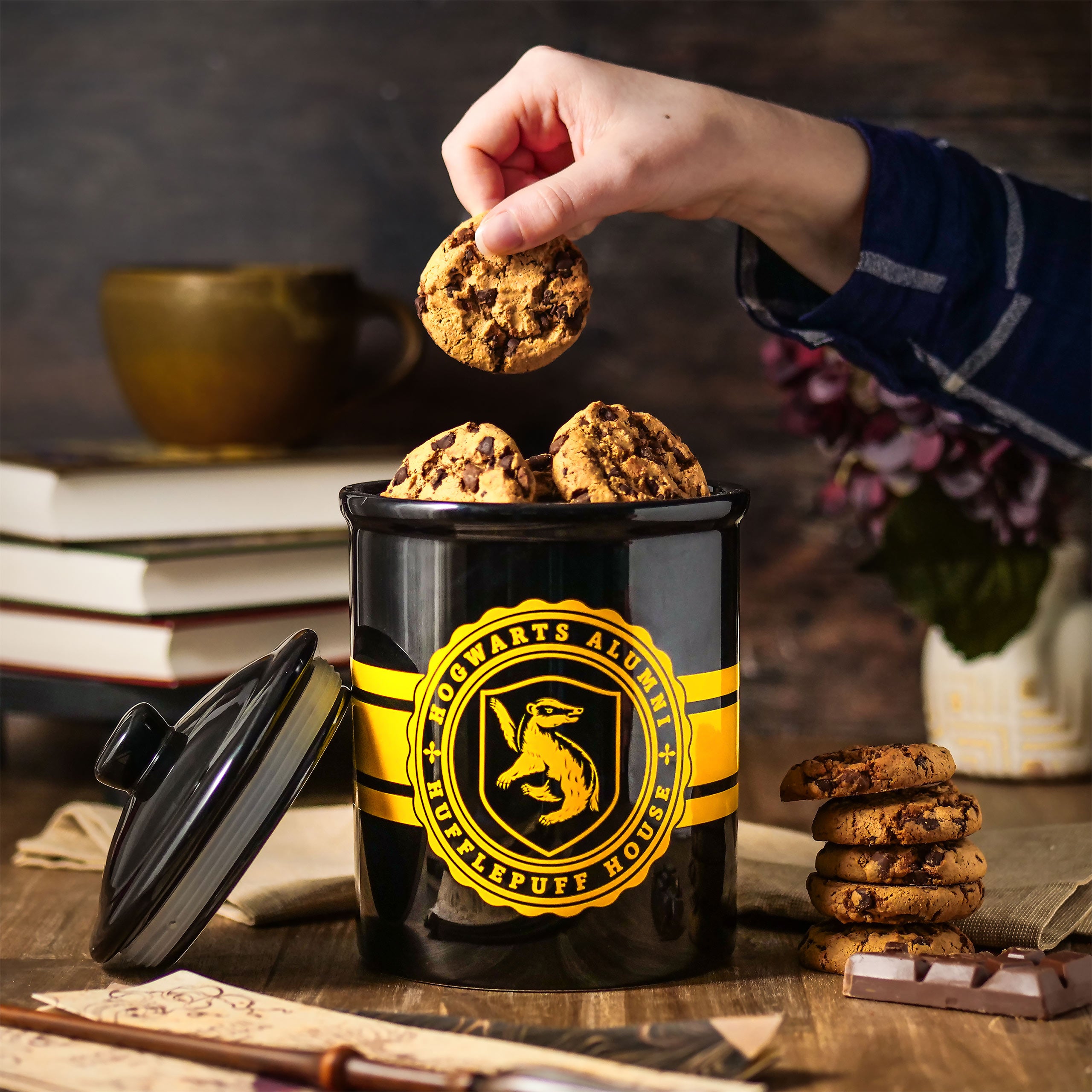 Product image Hufflepuff Hogwarts Alumni Cookie Jar - Harry Potter