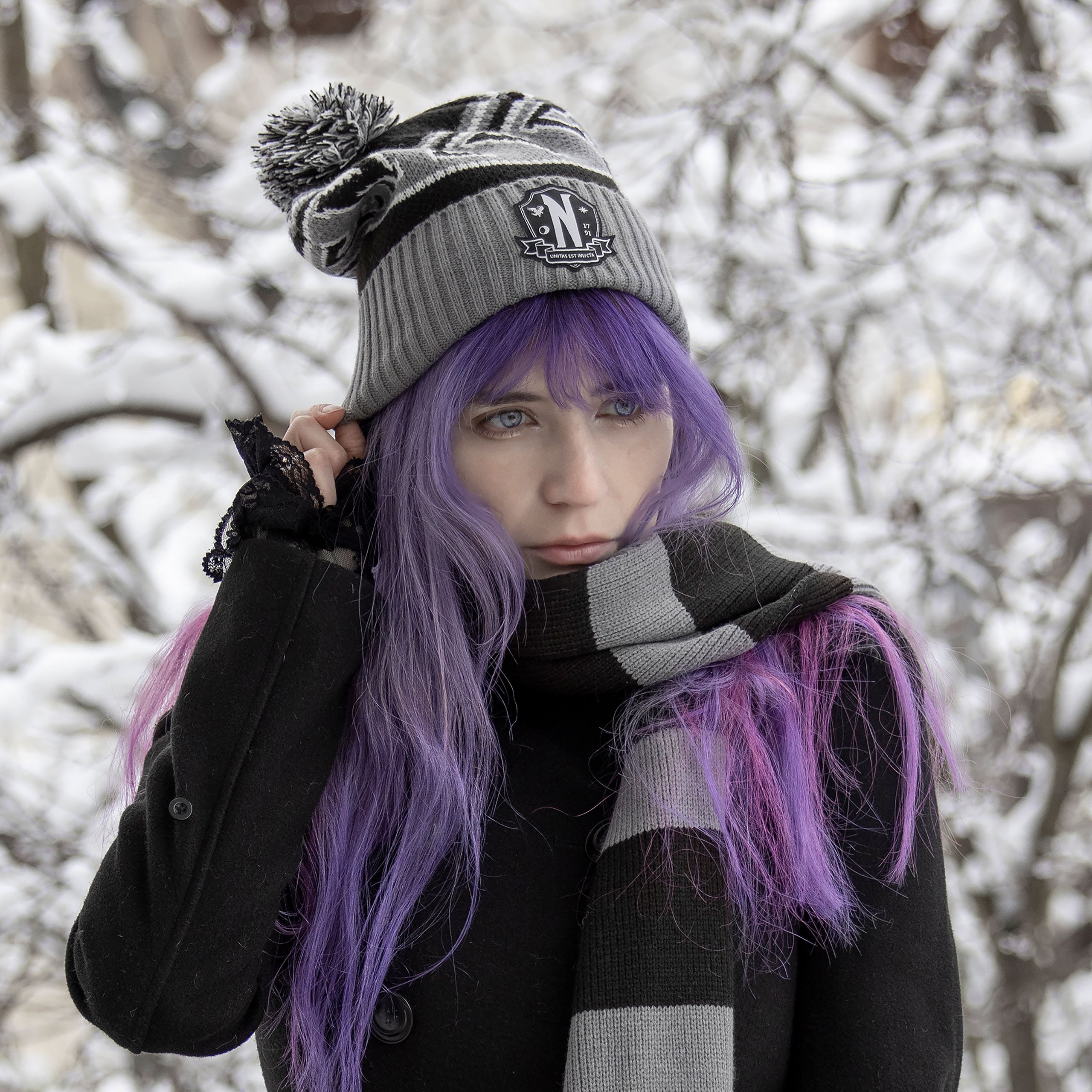 Product image Wednesday - Nevermore Academy Beanie