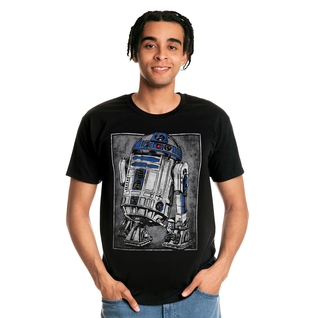Product image Star Wars - R2D2 Portrait T-Shirt black