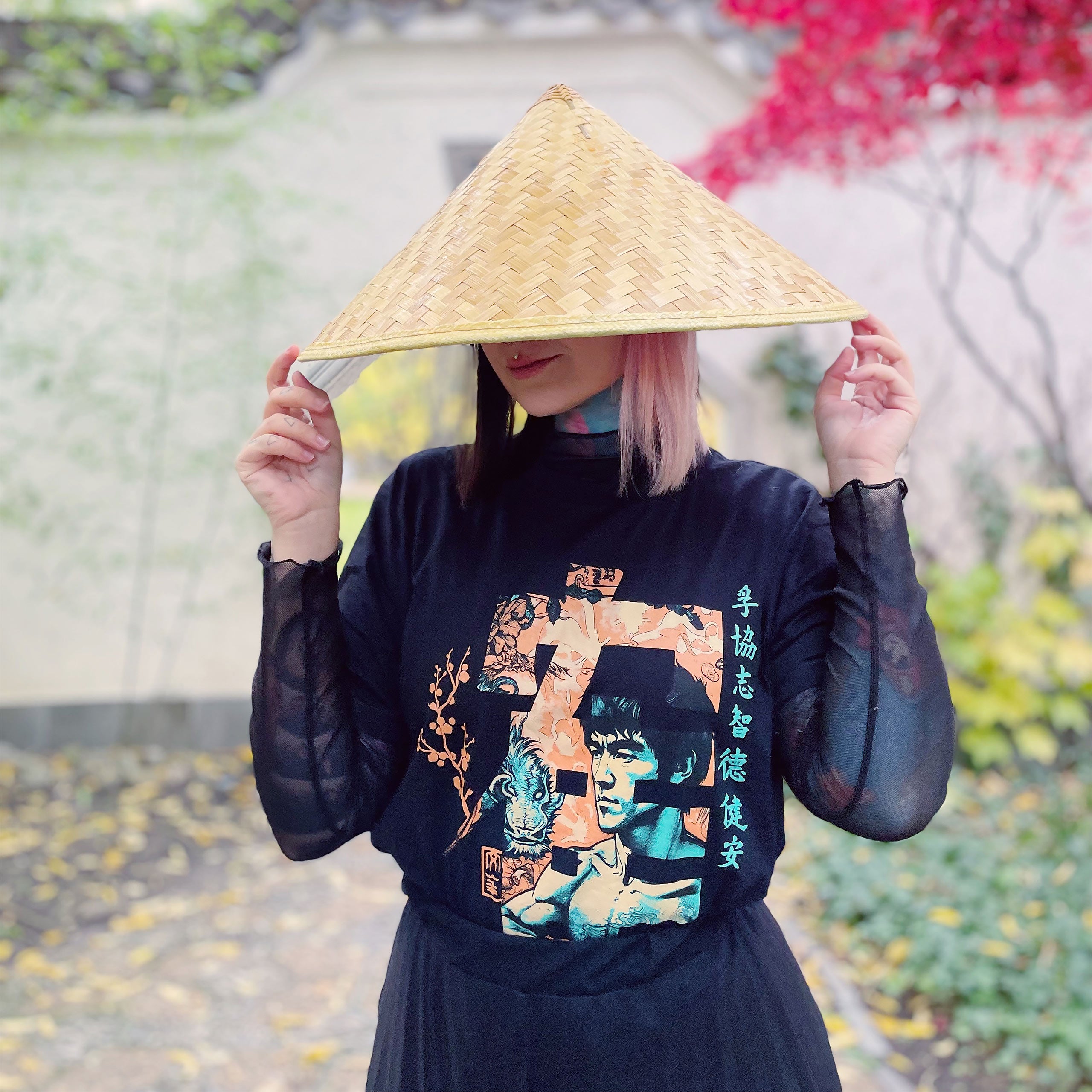 Product image Kung Fu Calligraphy T-Shirt for Bruce Lee fans black