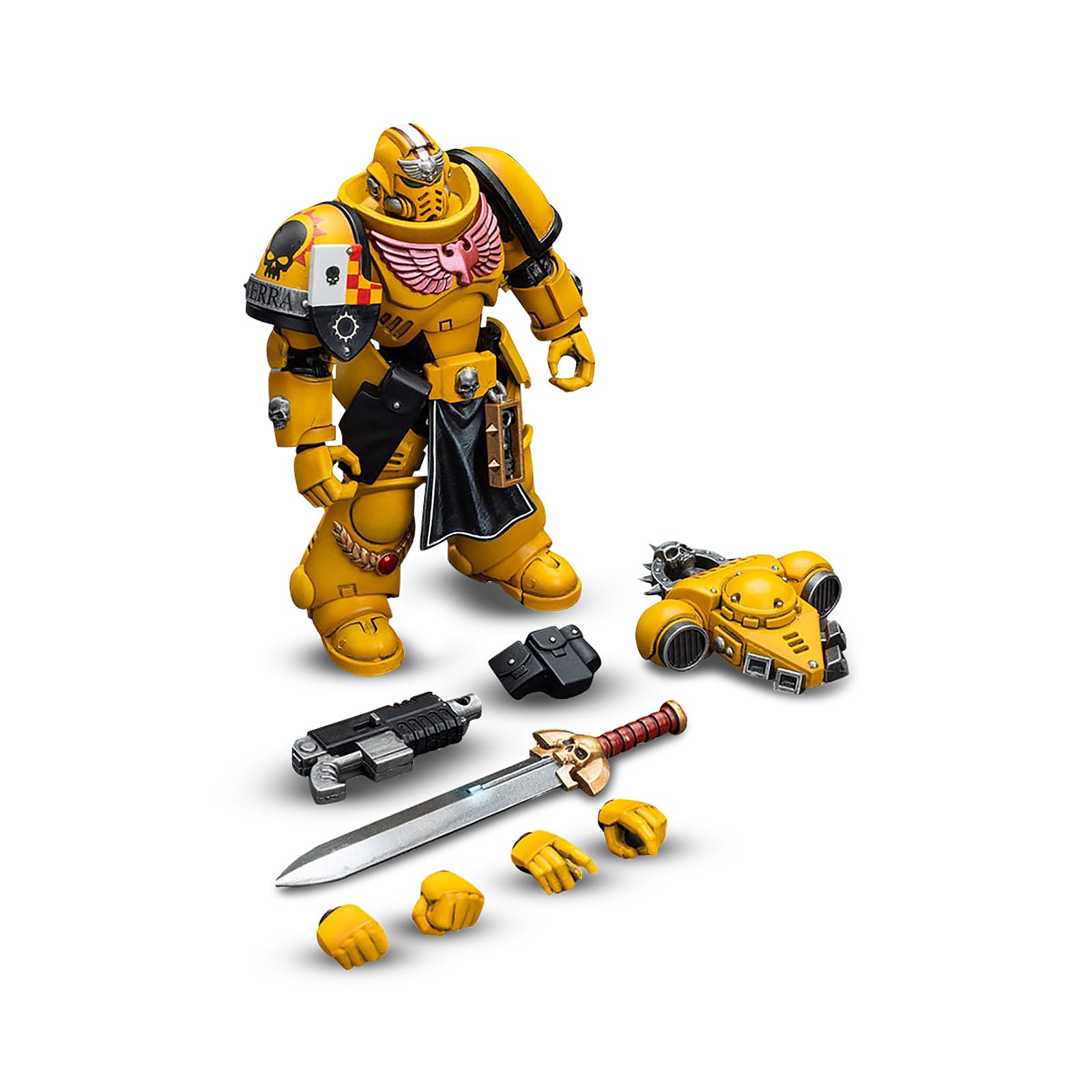 Product image Warhammer 40k - Imperial Fists Lieutenant with Power Sword Action Figure