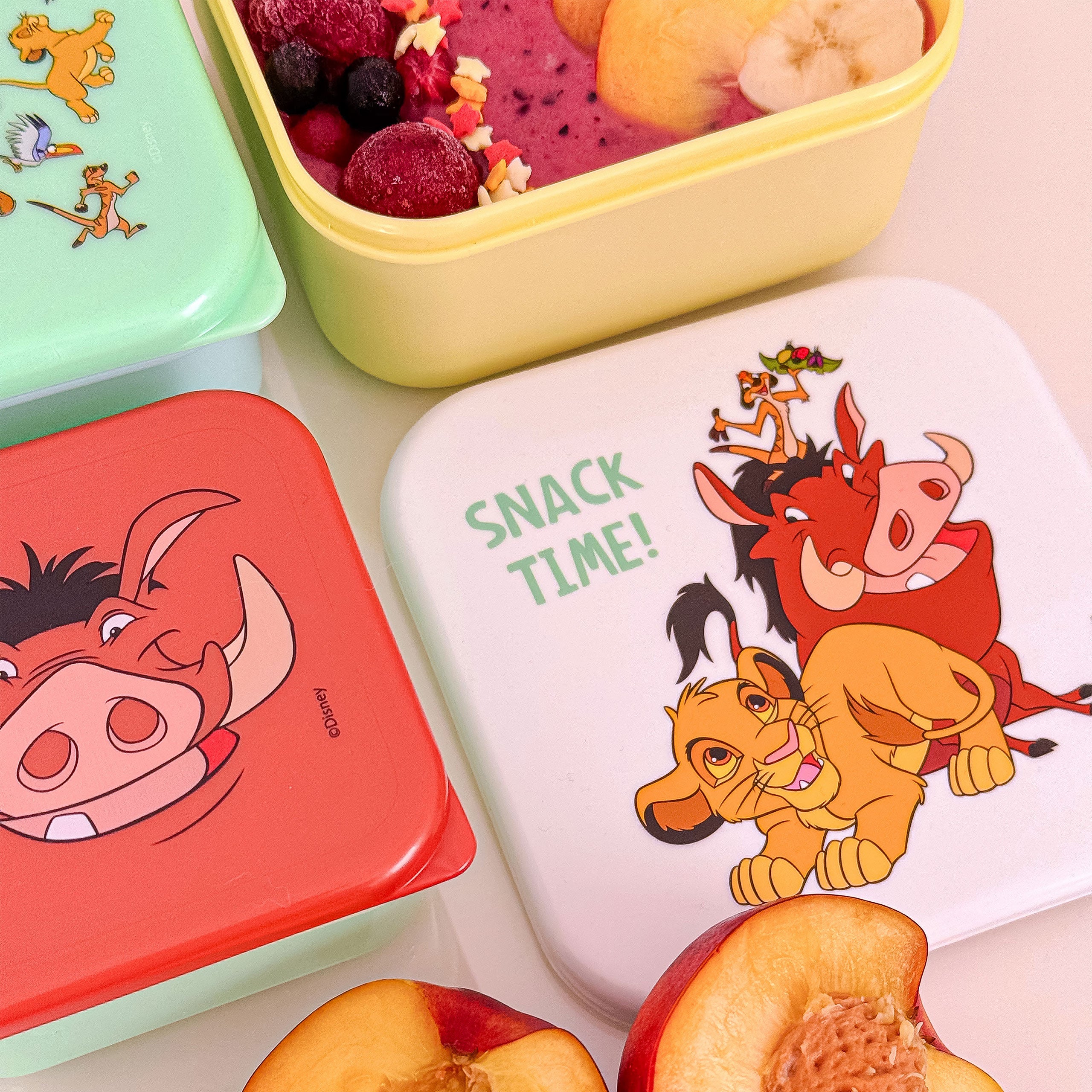 Product image The Lion King - Simba and Friends Lunchbox Set of 3