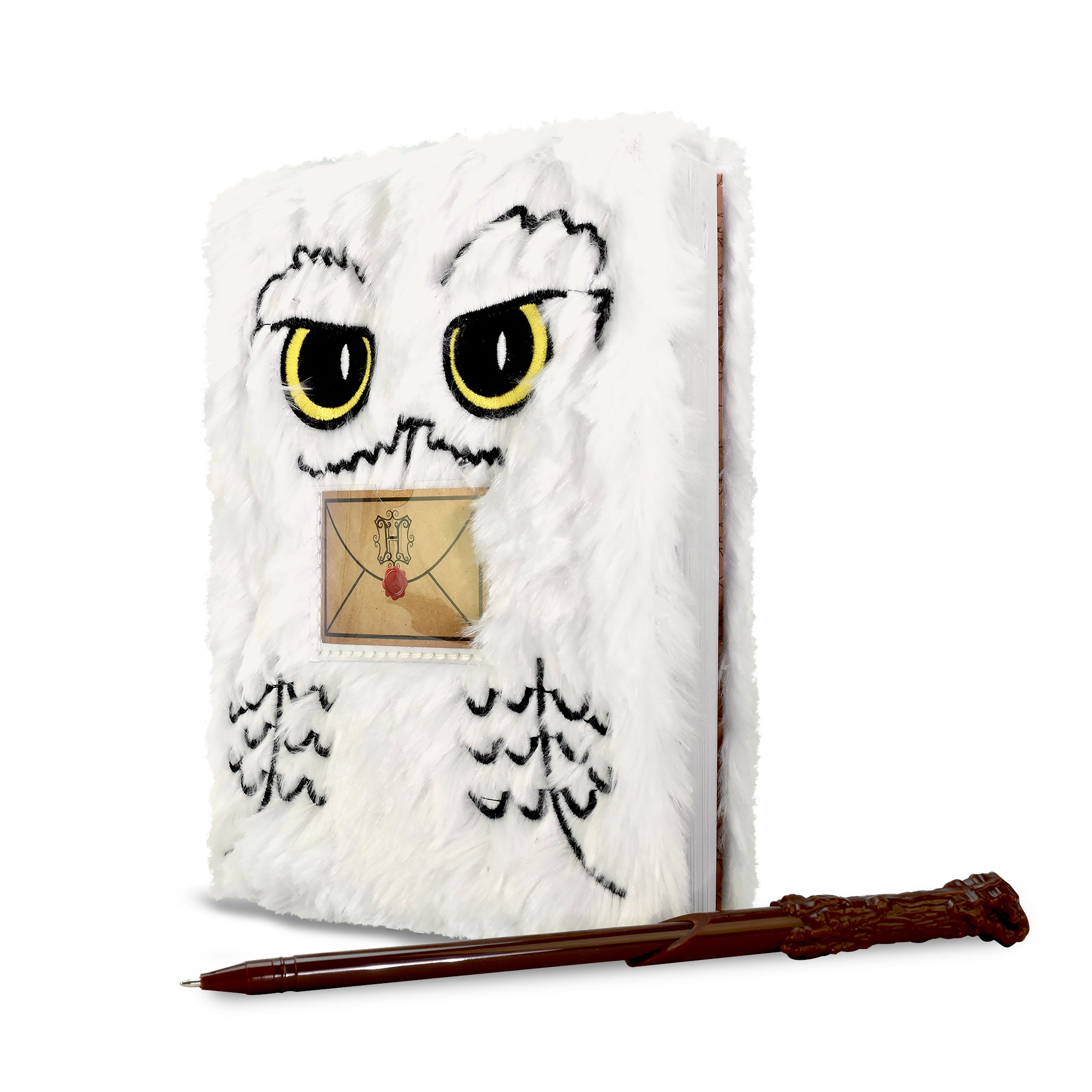 Product image Hedwig Plush Notebook with Magic Wand Pen - Harry Potter