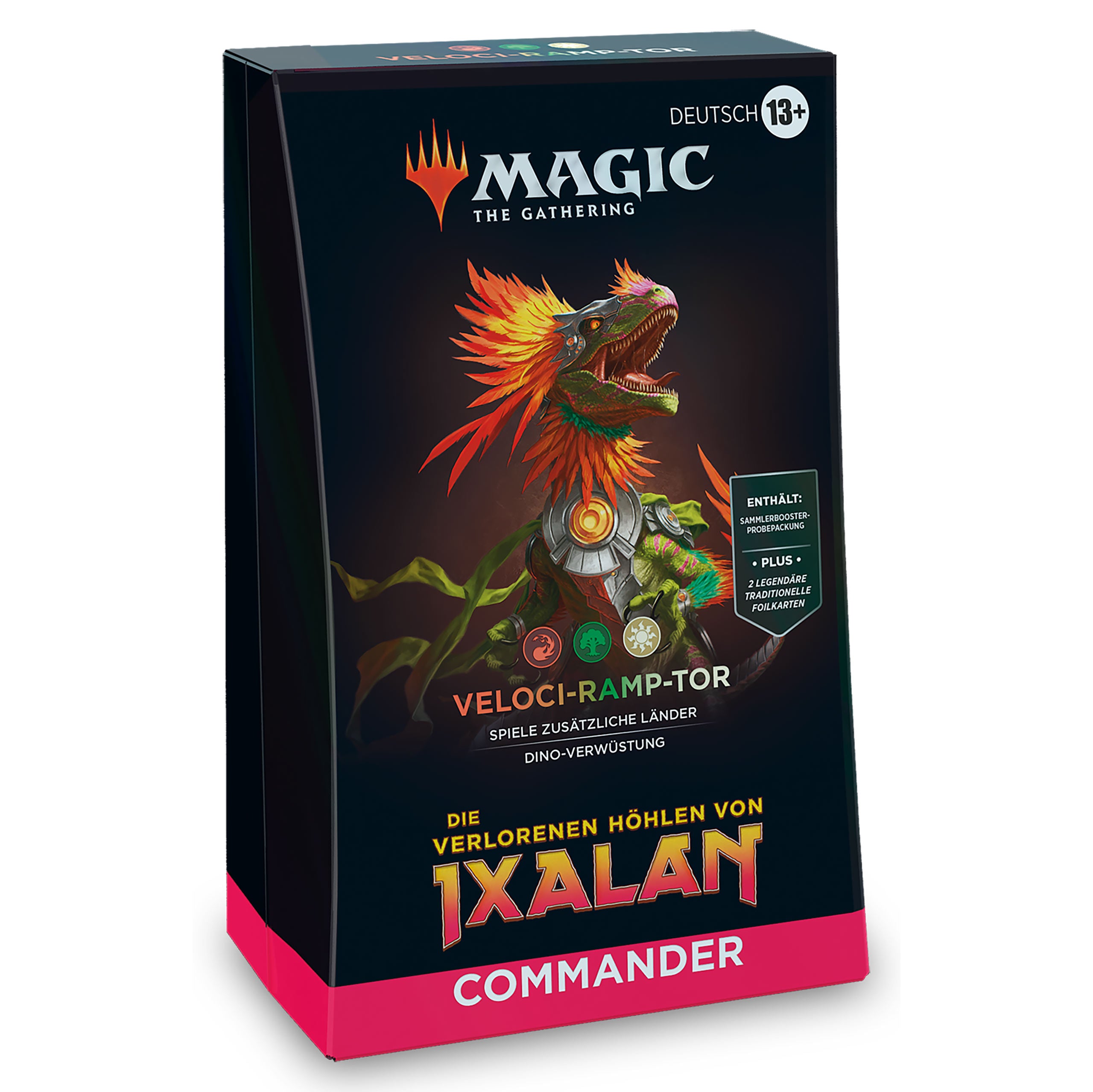 Product image The Lost Caves of Ixalan - Veloci-Ramp-Gate Commander Deck - Magic The Gathering