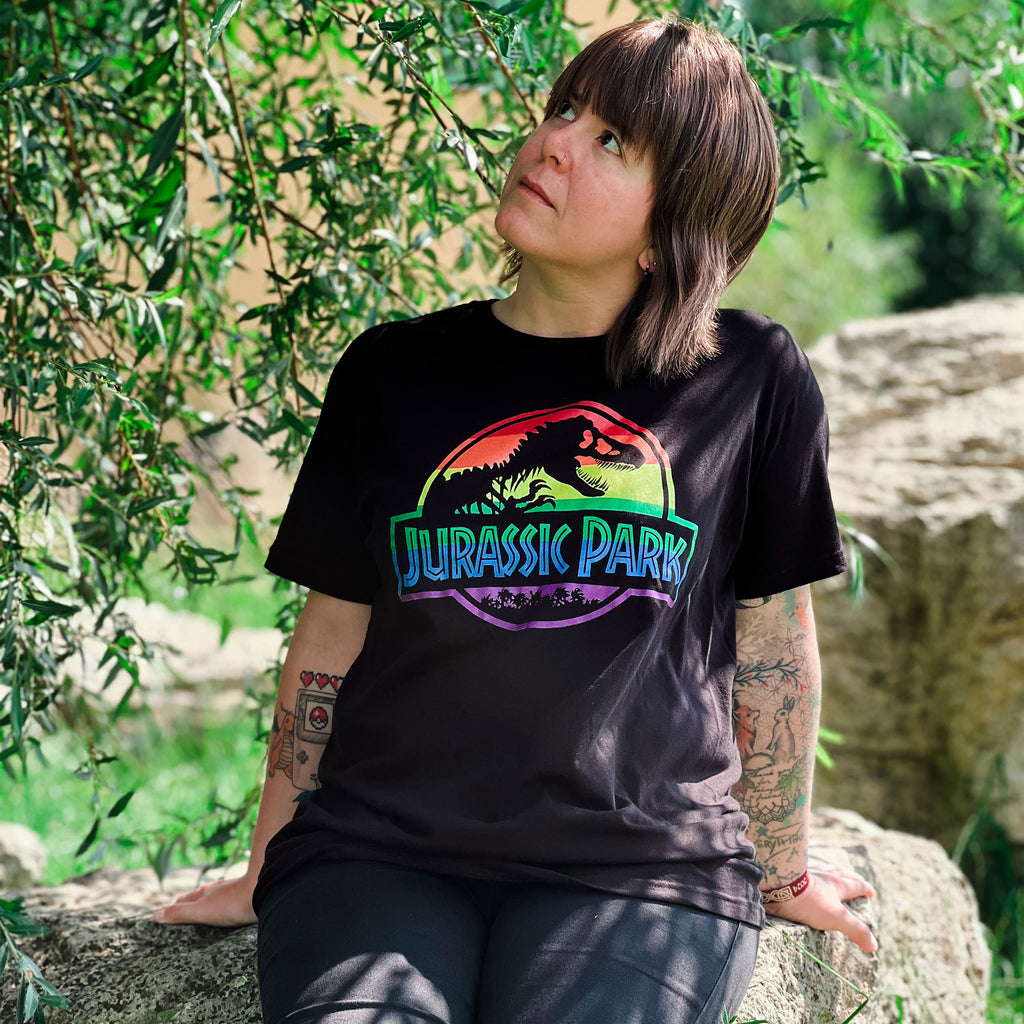 Product image Jurassic Park - Pride Logo T-Shirt Black