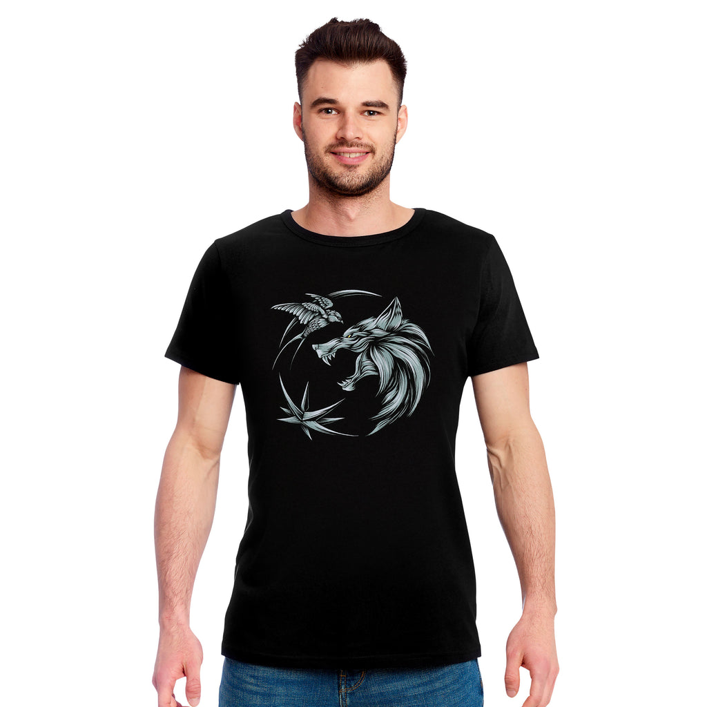 Product image Witcher - Wolf Medallion T-Shirt black