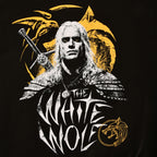 Product image Witcher - Geralt White Wolf Hoodie Black