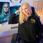 Product image Witcher - Geralt White Wolf Hoodie Black