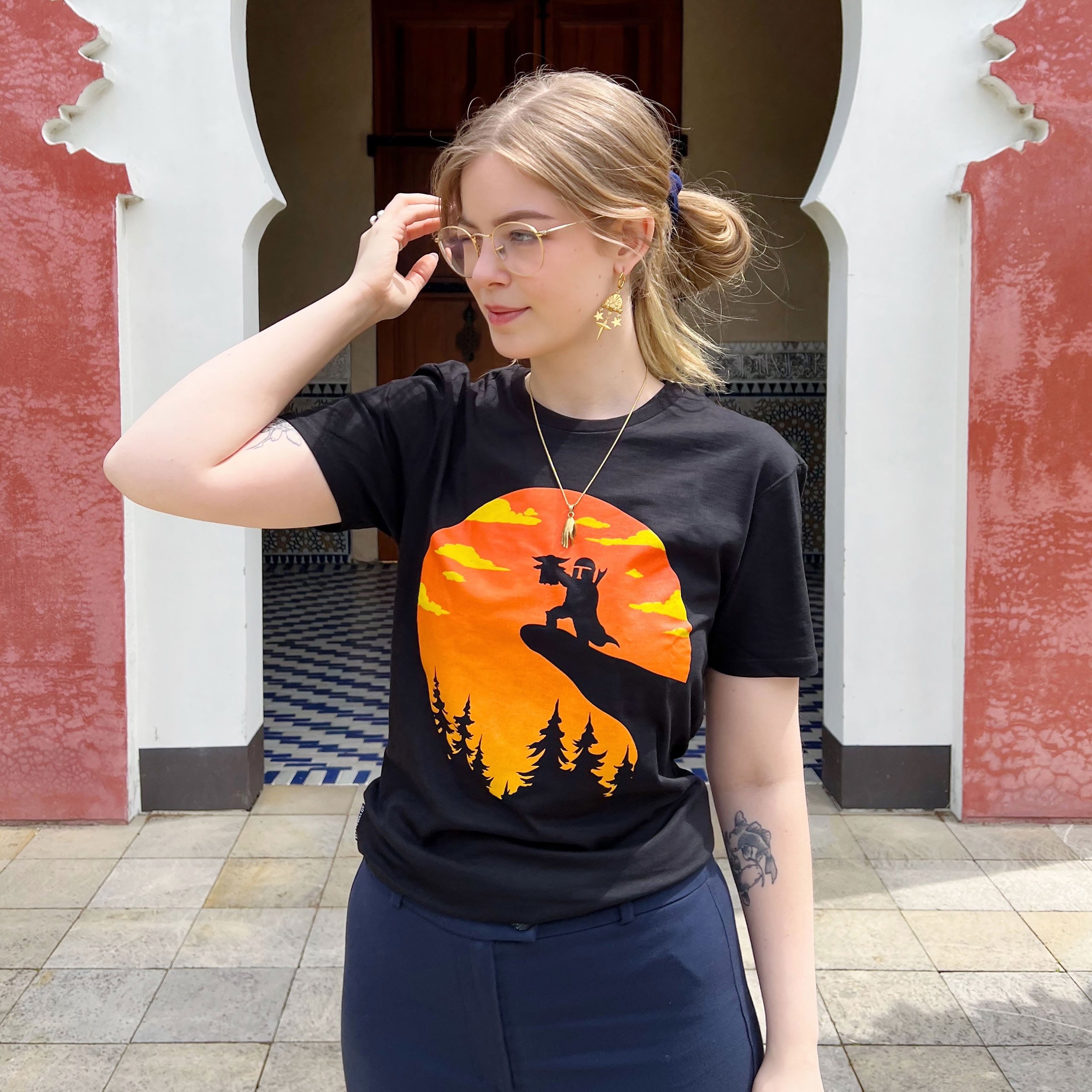 Product image Circle of Life T-Shirt for Mandalorian Fans black