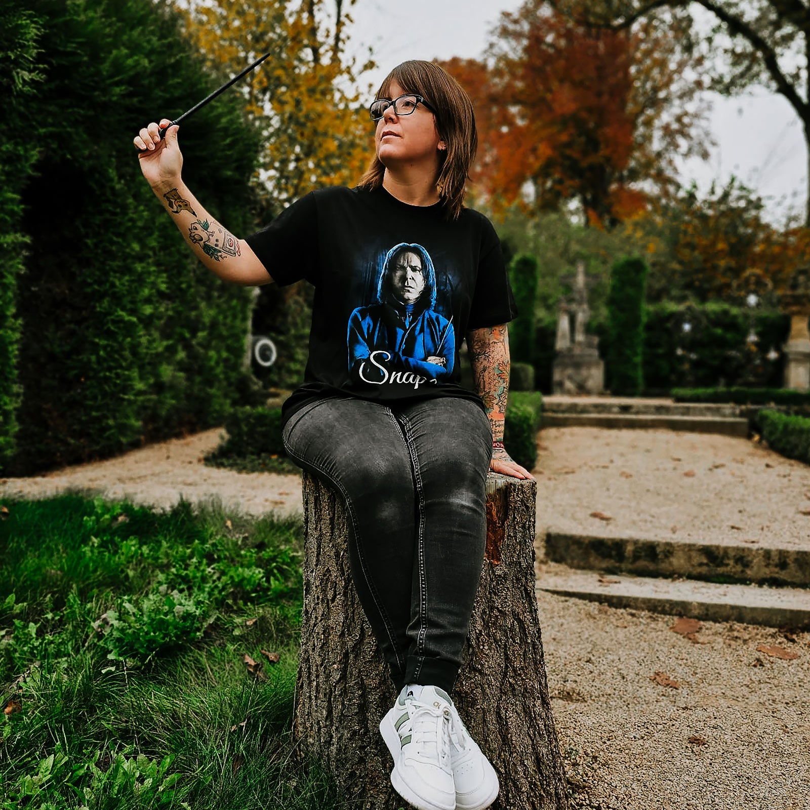 Product image Severus Snape T-Shirt Black - Harry Potter
