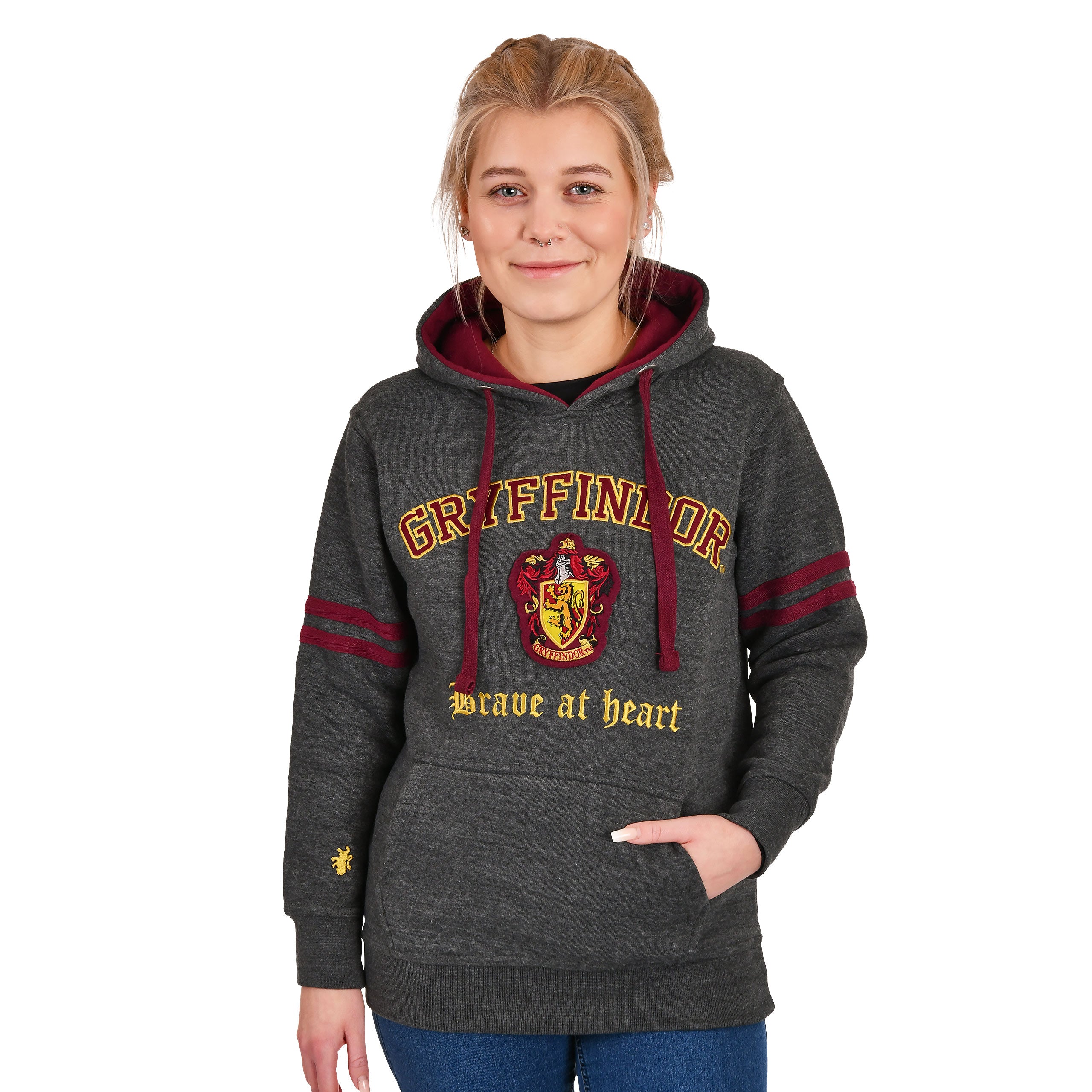 Product image Harry Potter - Gryffindor Crest Premium Hoodie Grey