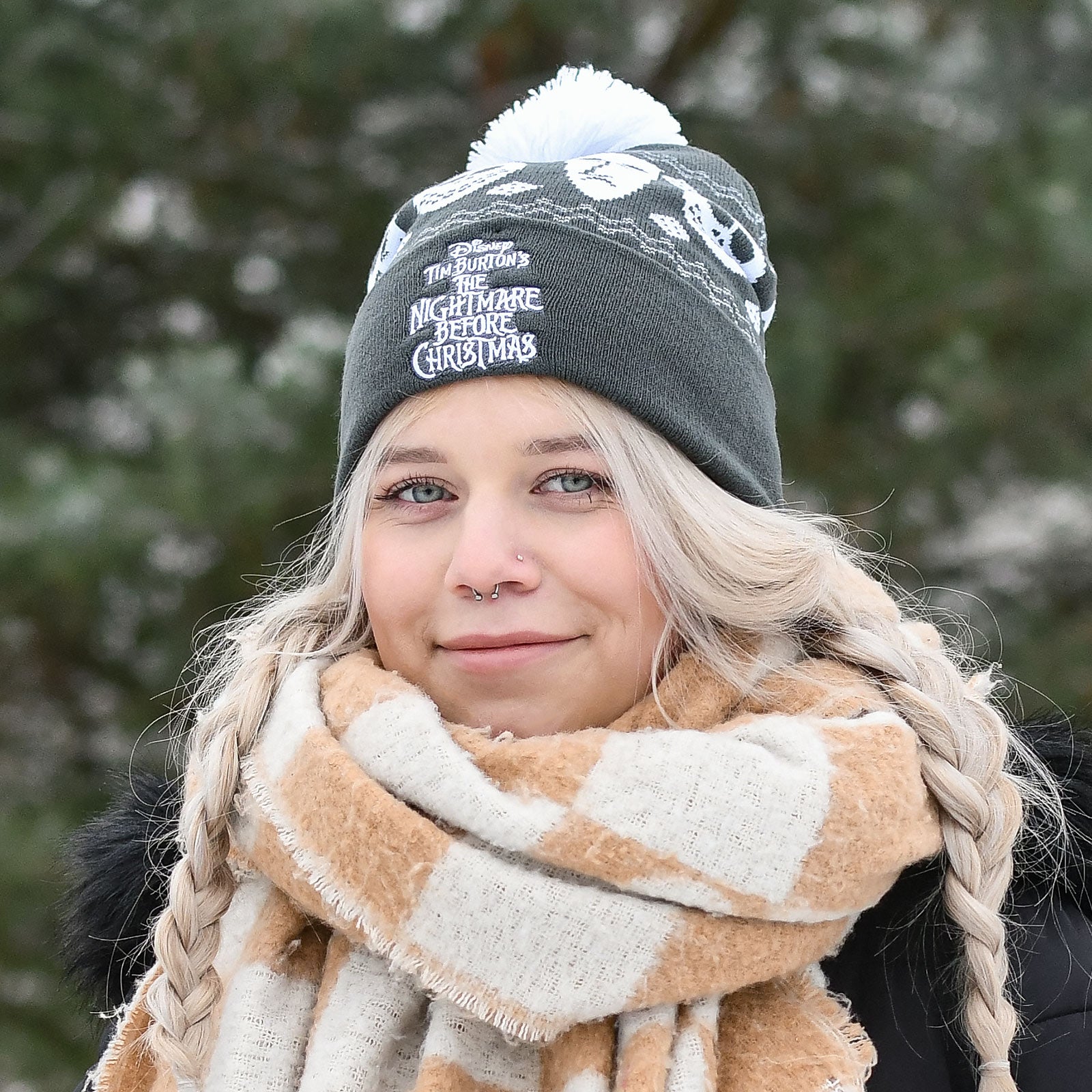 Product image Nightmare Before Christmas - Jack Skellington Hat with Pompon