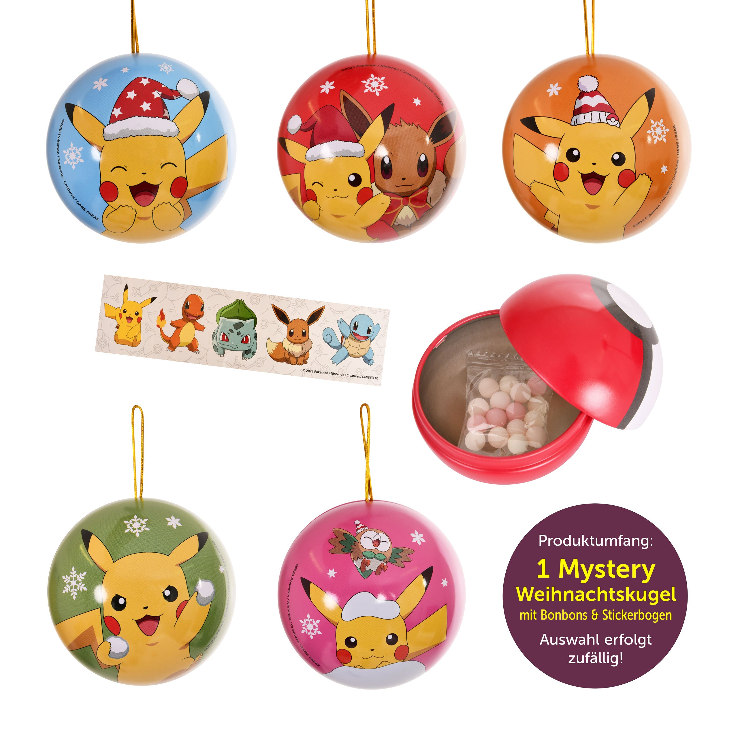 Product image Pokemon - Mystery Christmas Ornament