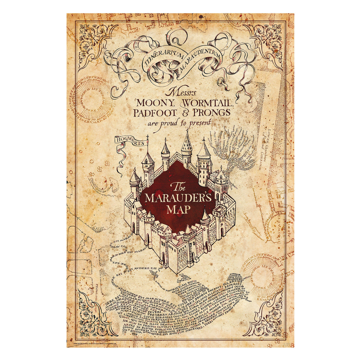 Product image Harry Potter - Marauder's Map Maxi Poster