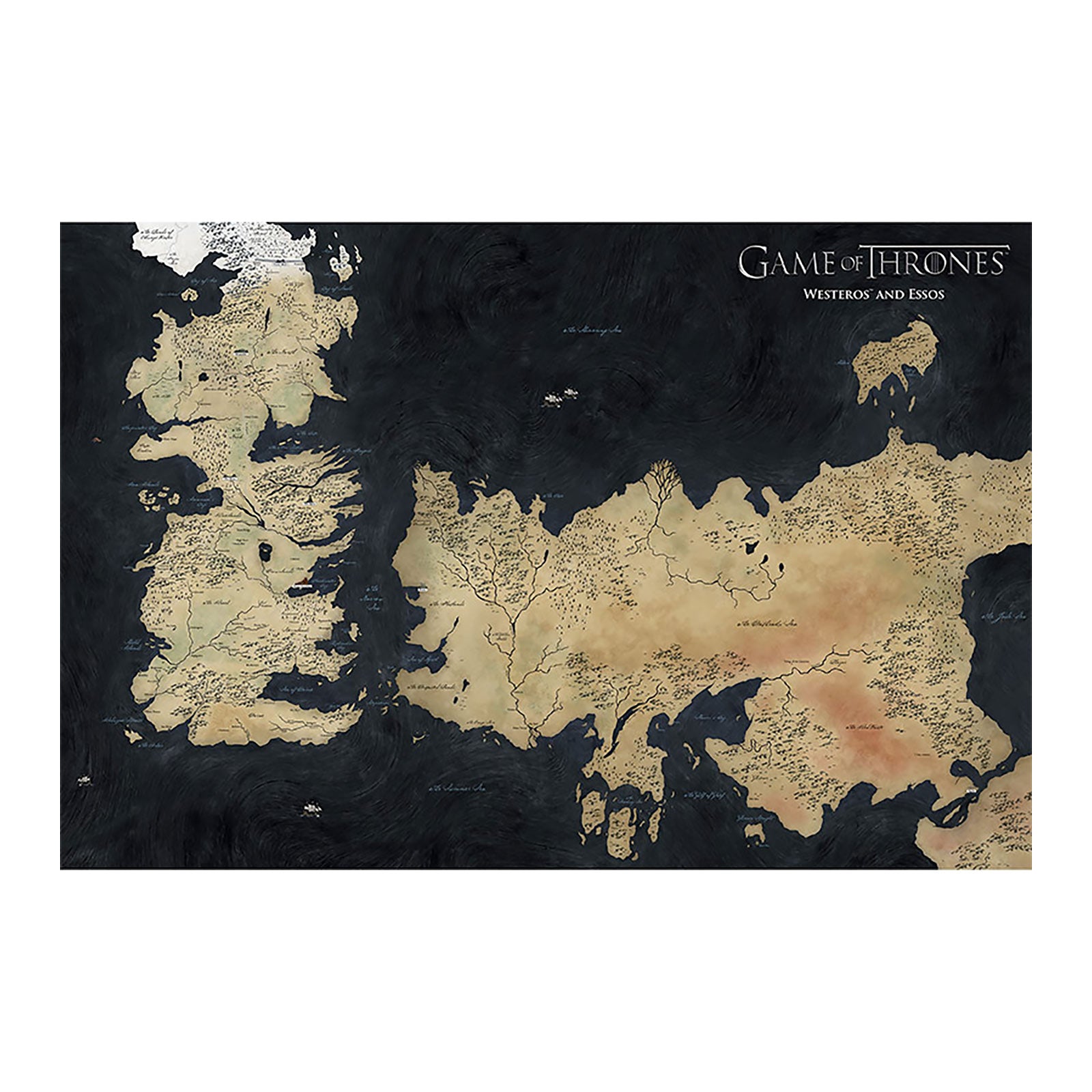 Product image Game of Thrones - Map of Westeros Maxi Poster