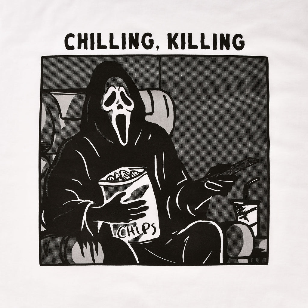 Product image Ghost Face - Chilling, Killing T-Shirt white