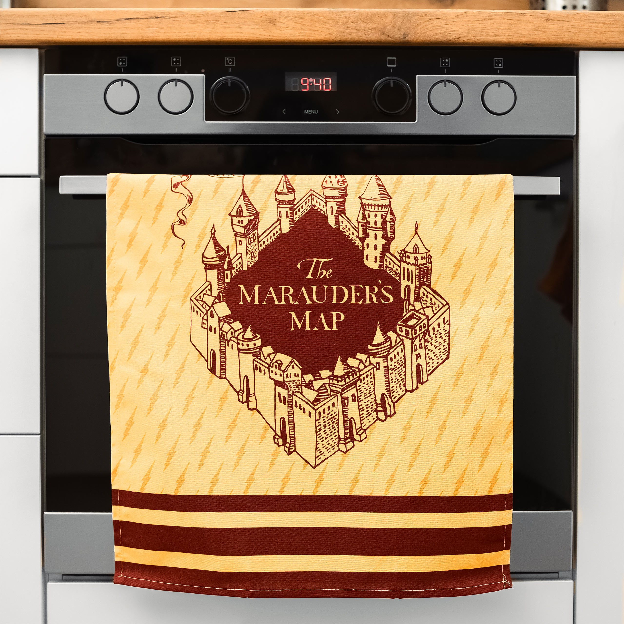 Product image Hogwarts and Marauder's Map Dish Towel Set - Harry Potter