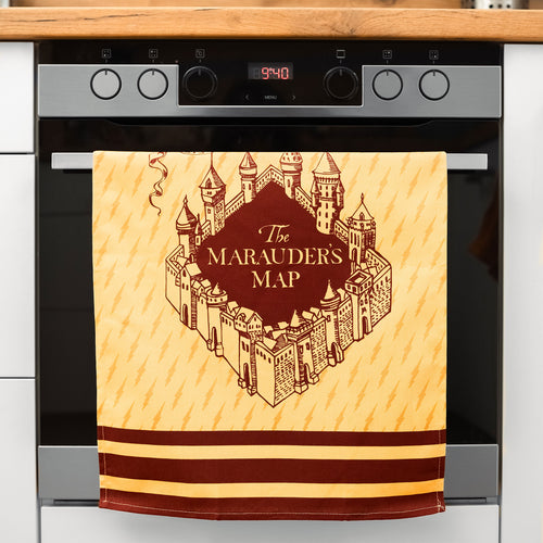 Product image Hogwarts and Marauder's Map Dish Towel Set - Harry Potter