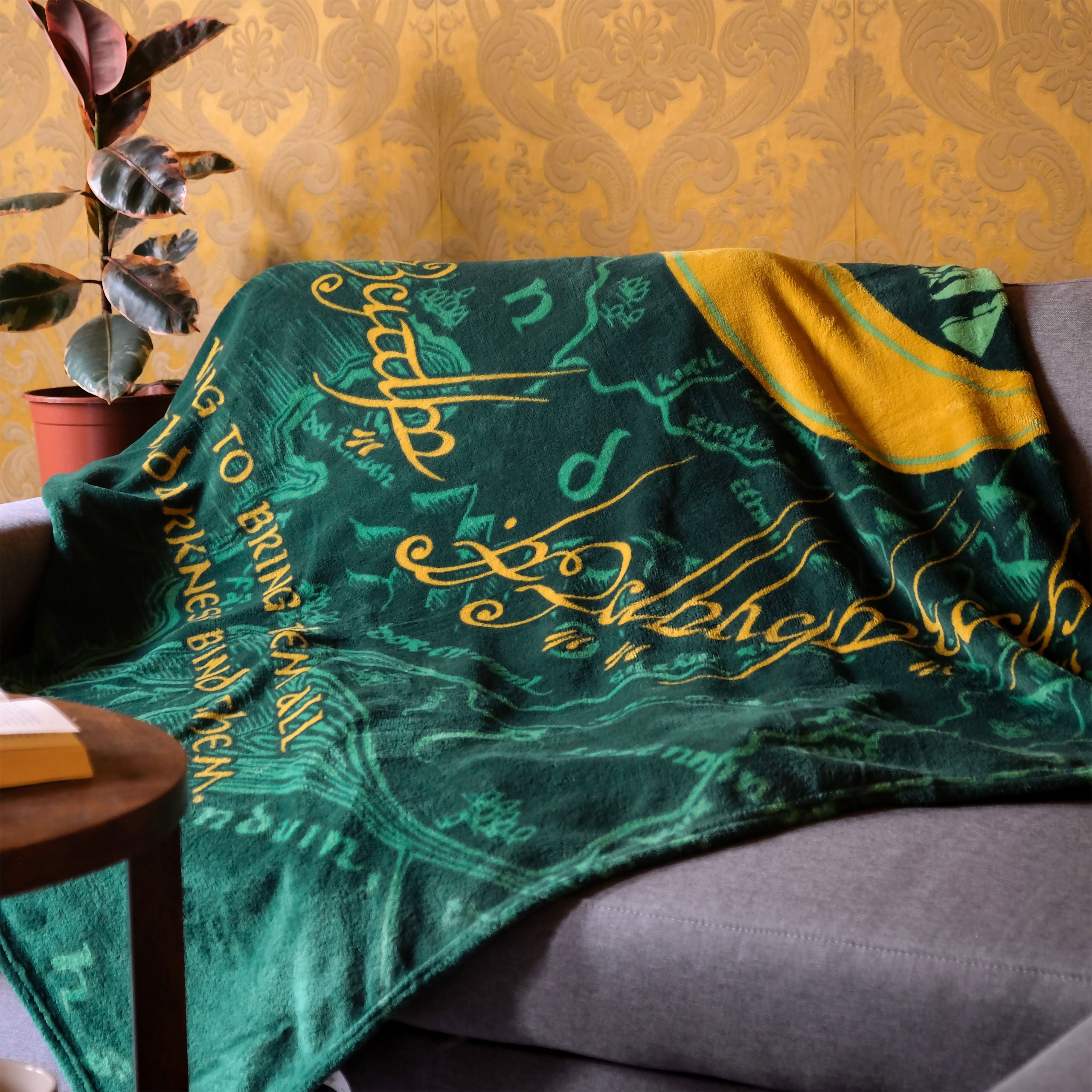 Product image The Lord of the Rings - The One Ring Fleece Blanket
