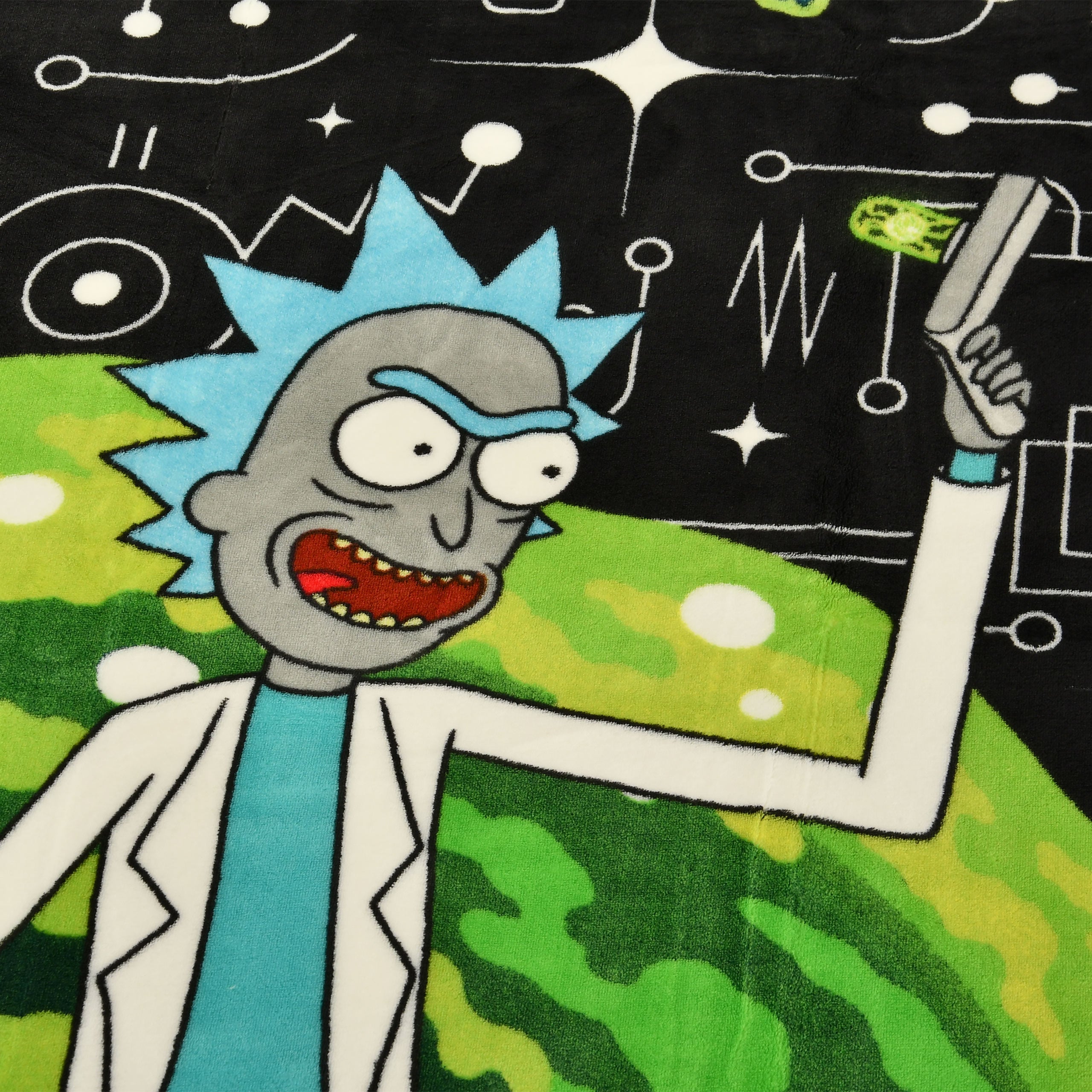 Product image Rick and Morty - Portal Fleece Blanket