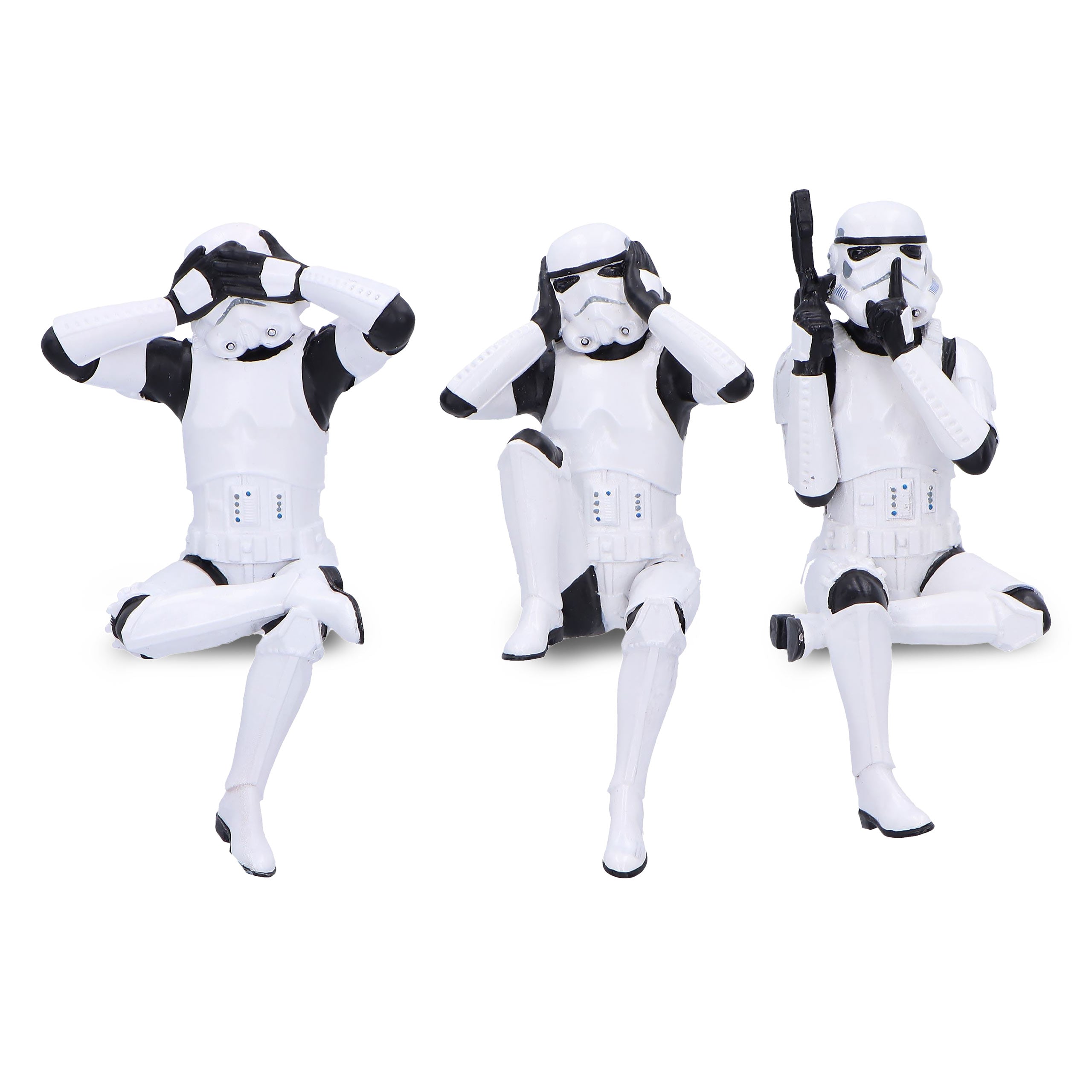 Product image Original Stormtrooper Don't See Hear Speak Figure Set Sitting