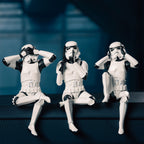 Product image Original Stormtrooper Don't See Hear Speak Figure Set Sitting