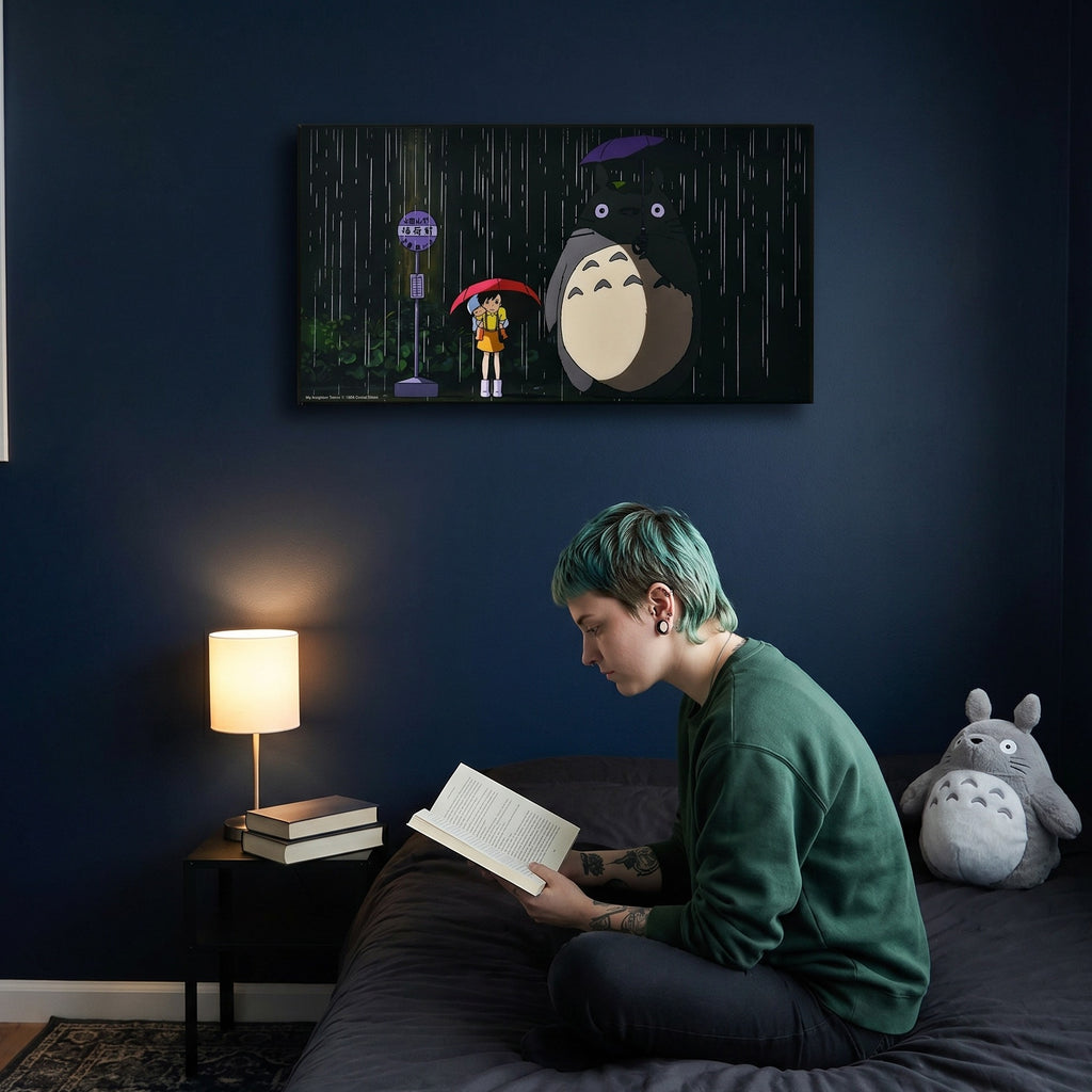 Product image Totoro - Bus Stop Wall Picture Wood