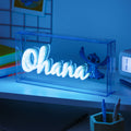 Product image Stitch Ohana Neon Lamp - Lilo & Stitch