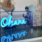 Product image Stitch Ohana Neon Lamp - Lilo & Stitch