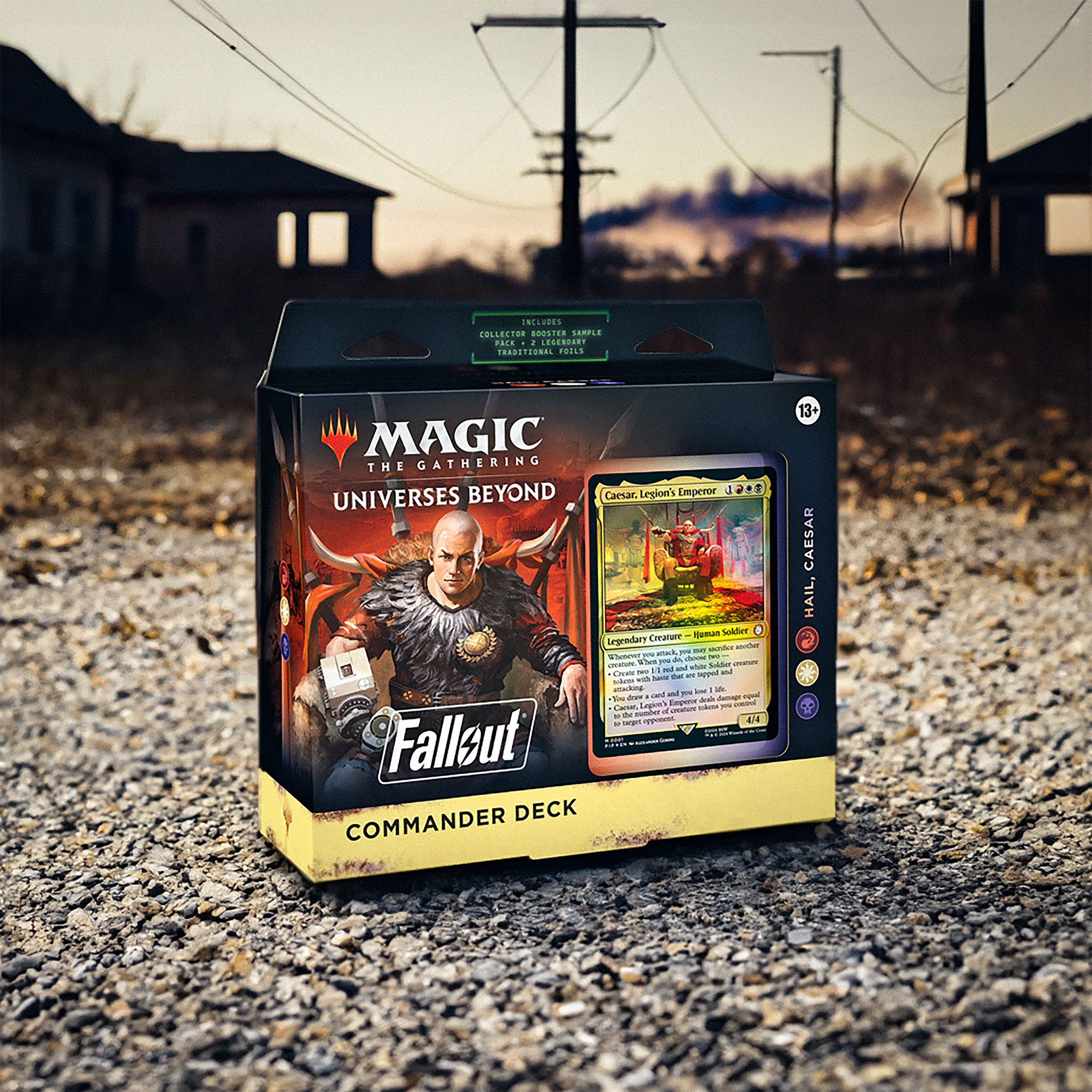 Product image Fallout - Hail, Caesar Commander Deck English Version - Magic the Gathering