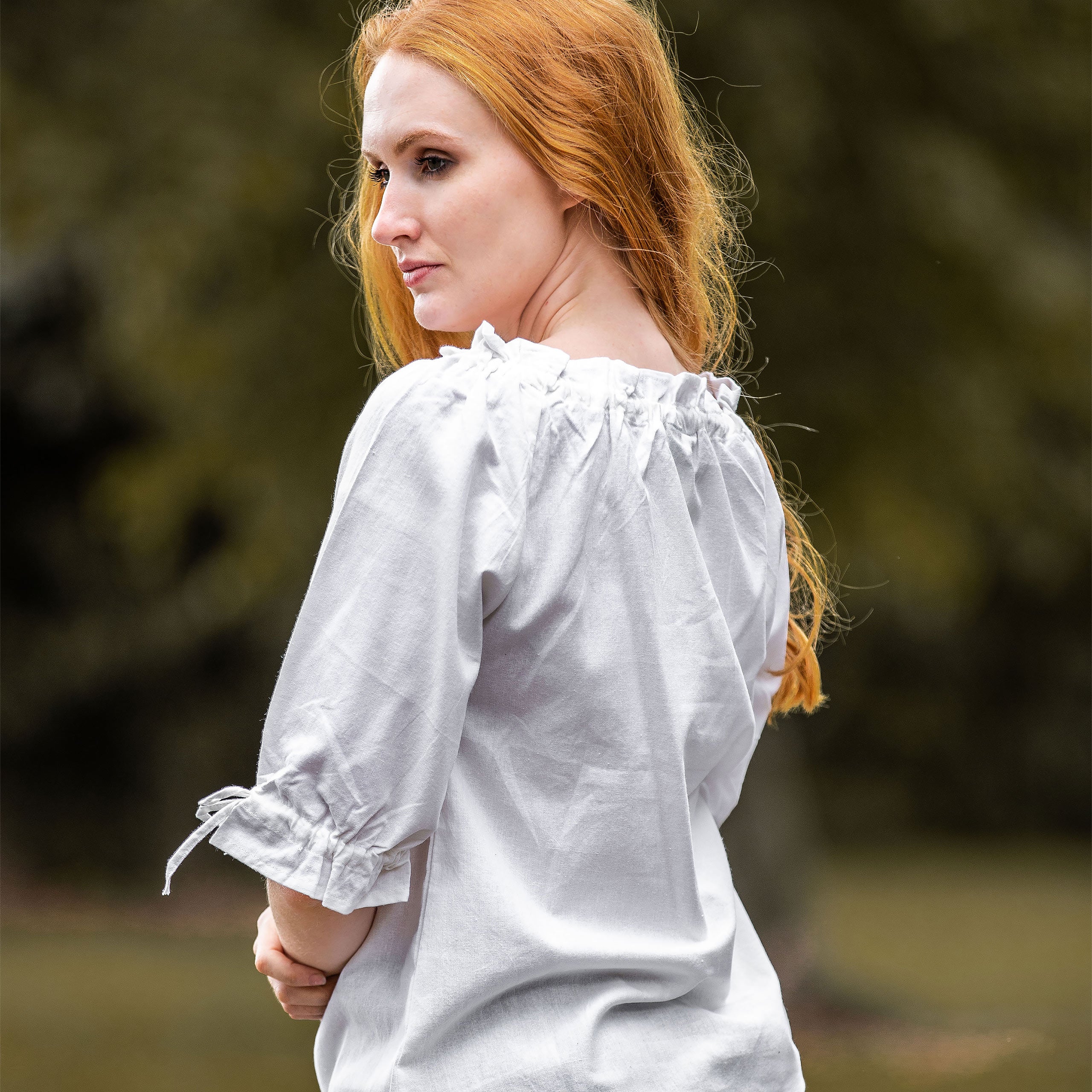 Product image Medieval Short-Sleeve Blouse Vera white