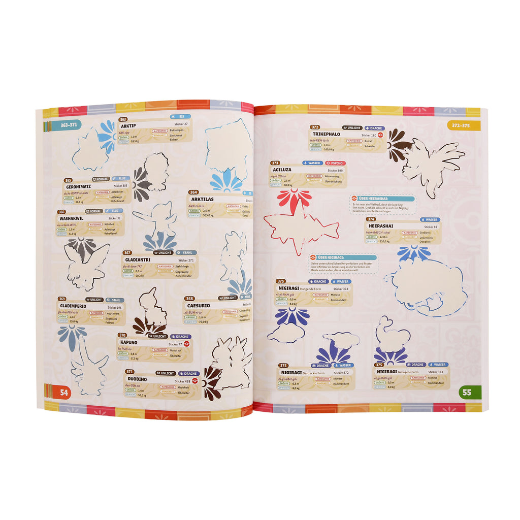 Product image Pokemon - The Ultimate Sticker Book of the Paldea Region
