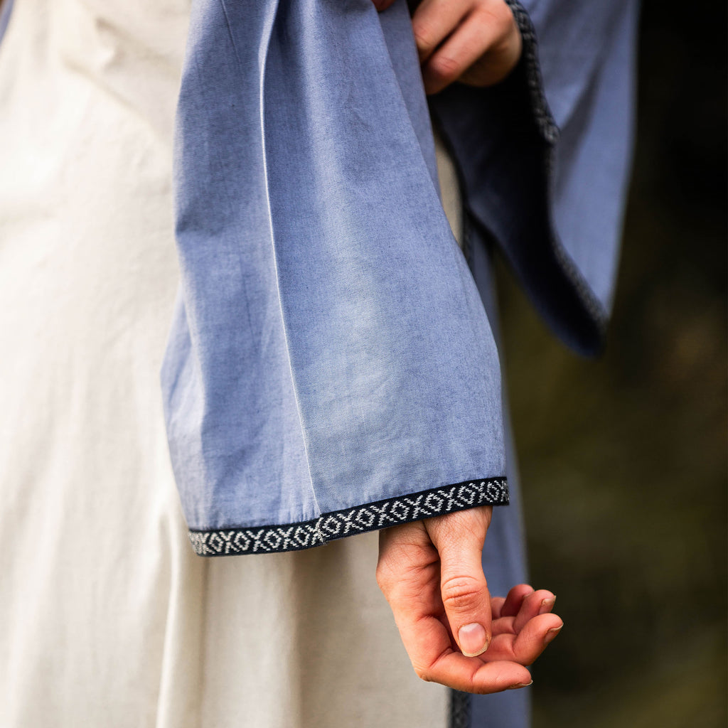 Product image Medieval Dress with Lacing blue-natural
