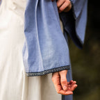 Product image Medieval Dress with Lacing blue-natural