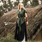 Product image Medieval Tunic Short Sleeve with Belt Green