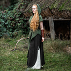 Product image Medieval Tunic Short Sleeve with Belt Green