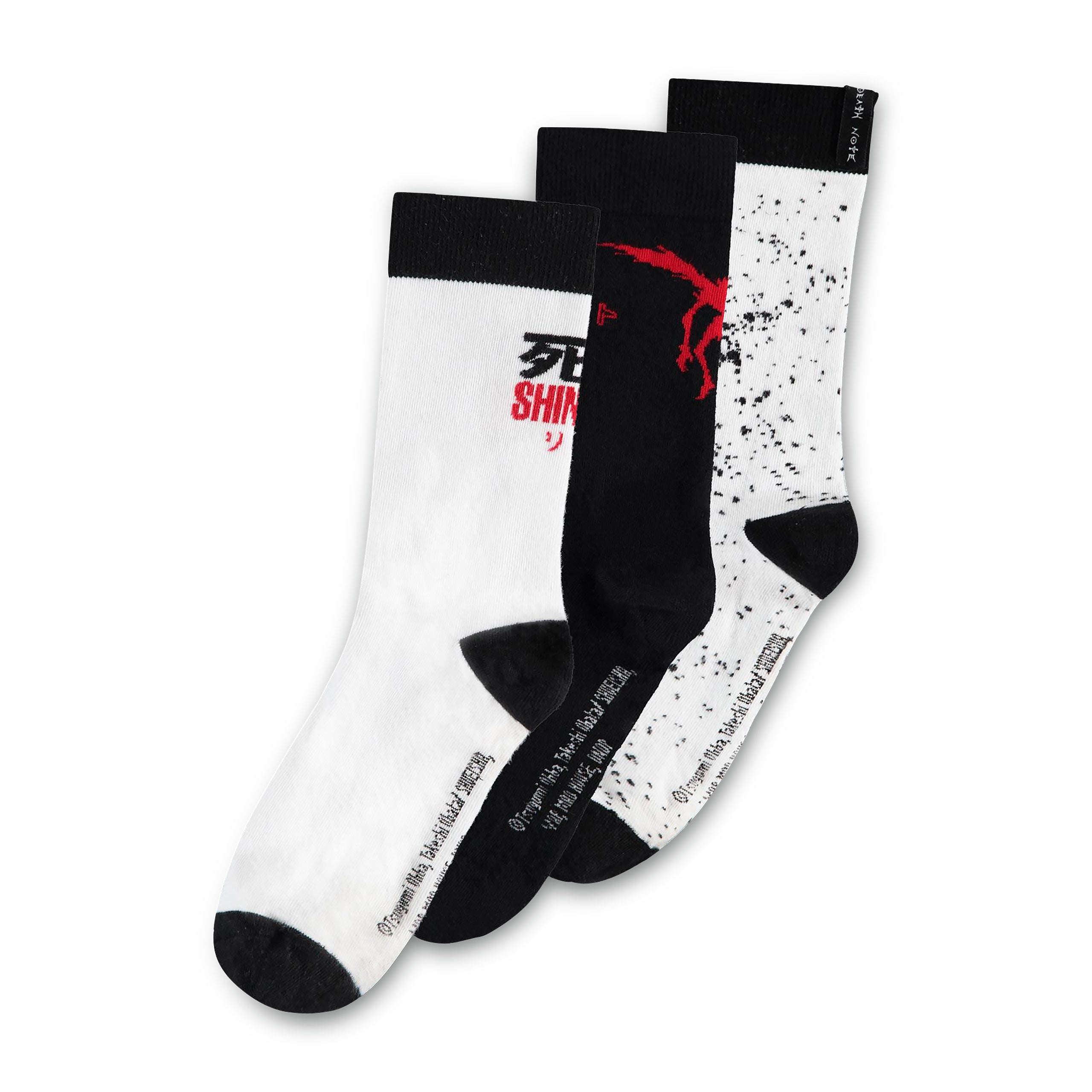Product image Death Note - Ryuk Splash Socks 3-Pack