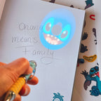 Product image Stitch Plush Notebook with Projector Pen - Lilo & Stitch
