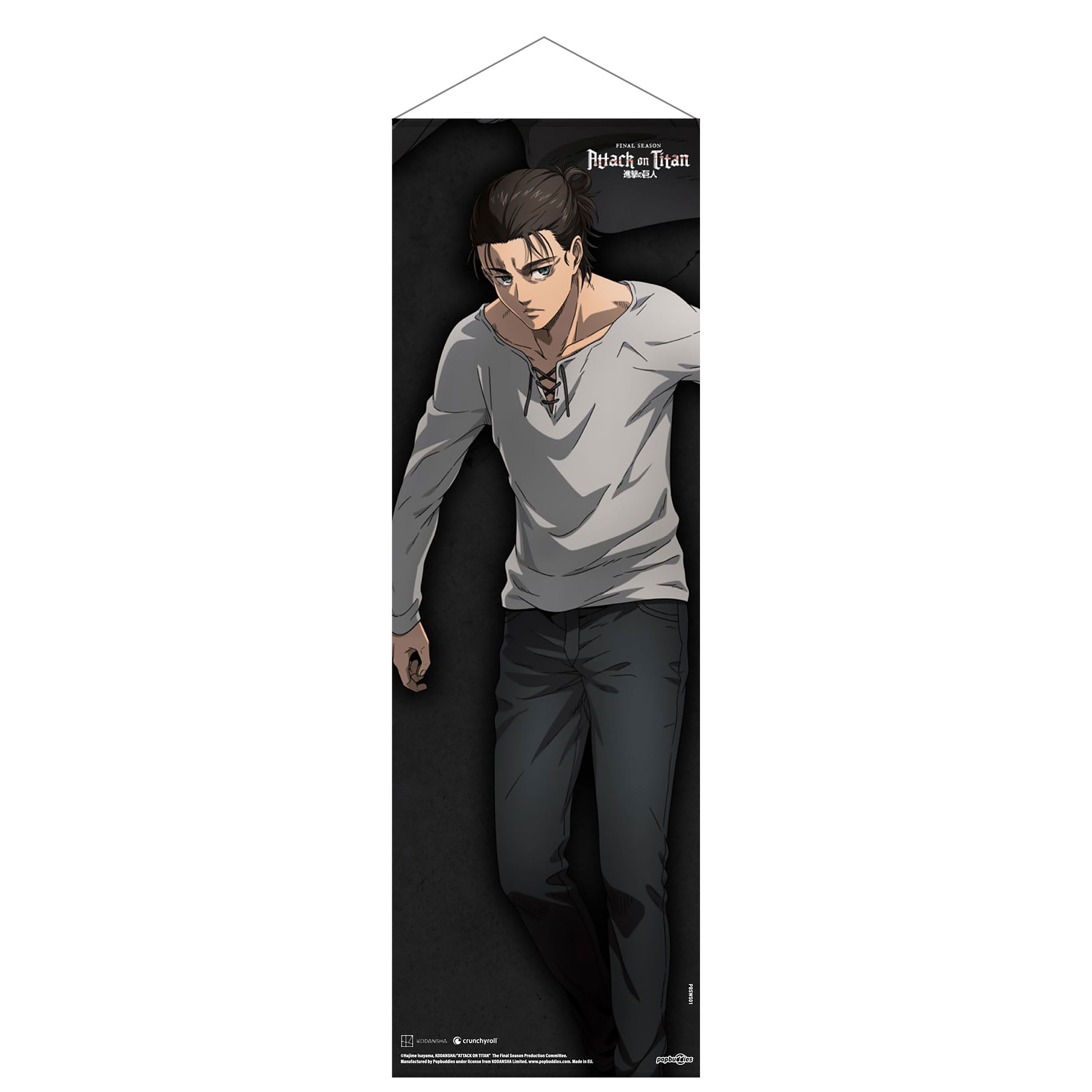 Product image Attack on Titan - Eren Jaeger Wall Scroll