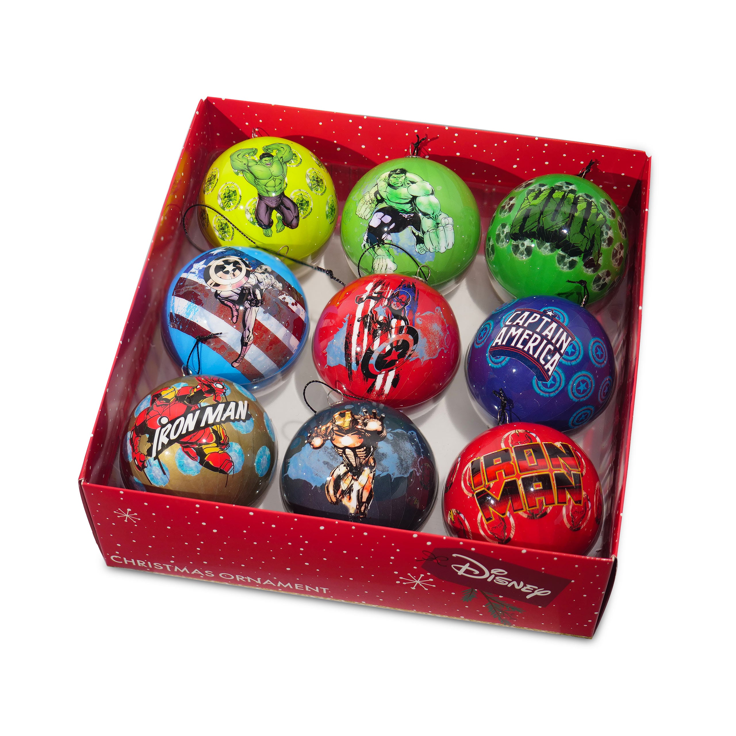 Product image Avengers - Heroes Christmas Tree Balls 9pcs
