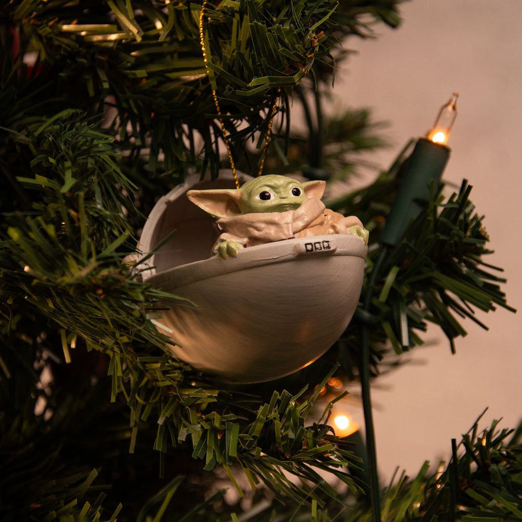 Product image Grogu in Pram Christmas Tree Ornament - Star Wars The Mandalorian