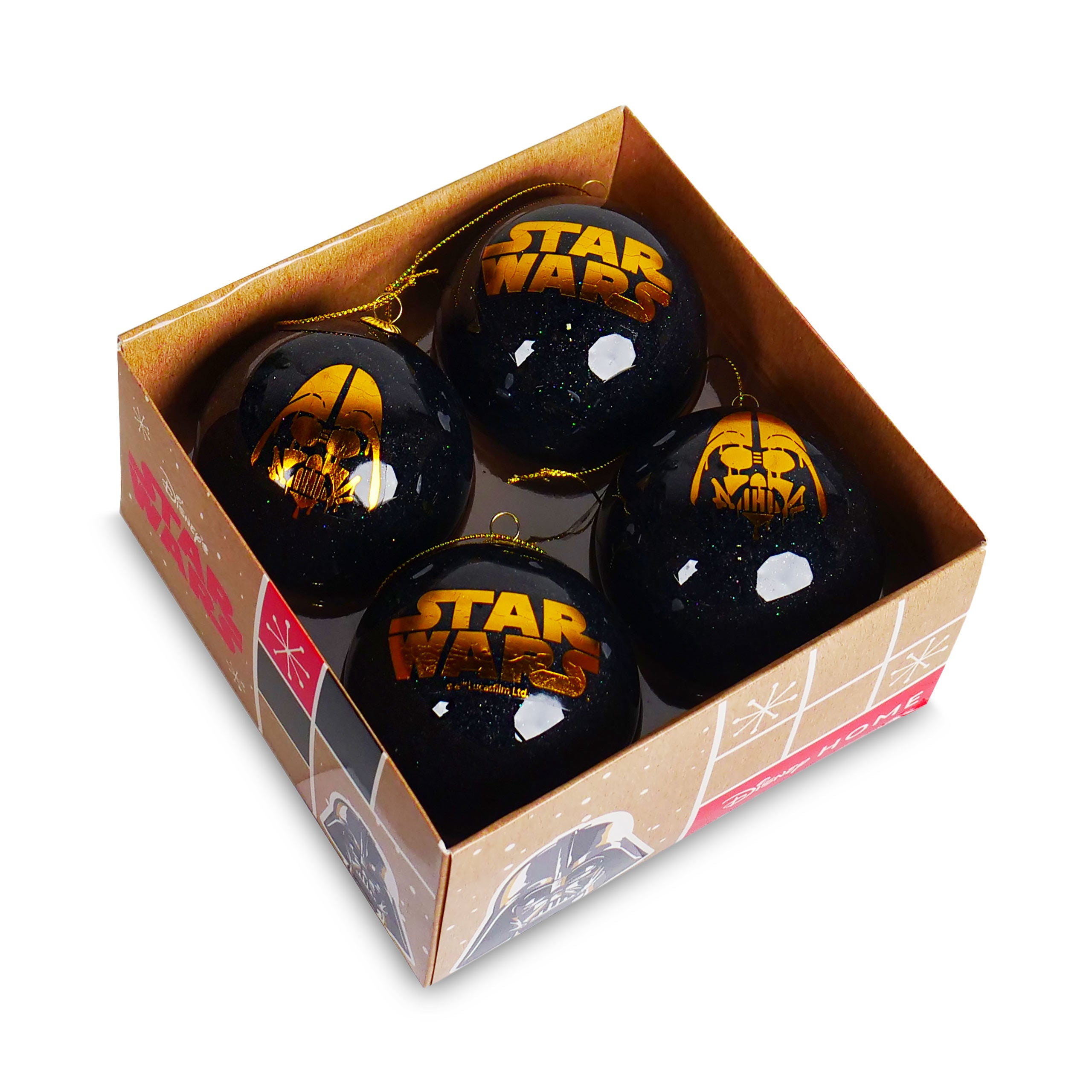 Product image Star Wars - Logo Christmas Baubles Set of 4