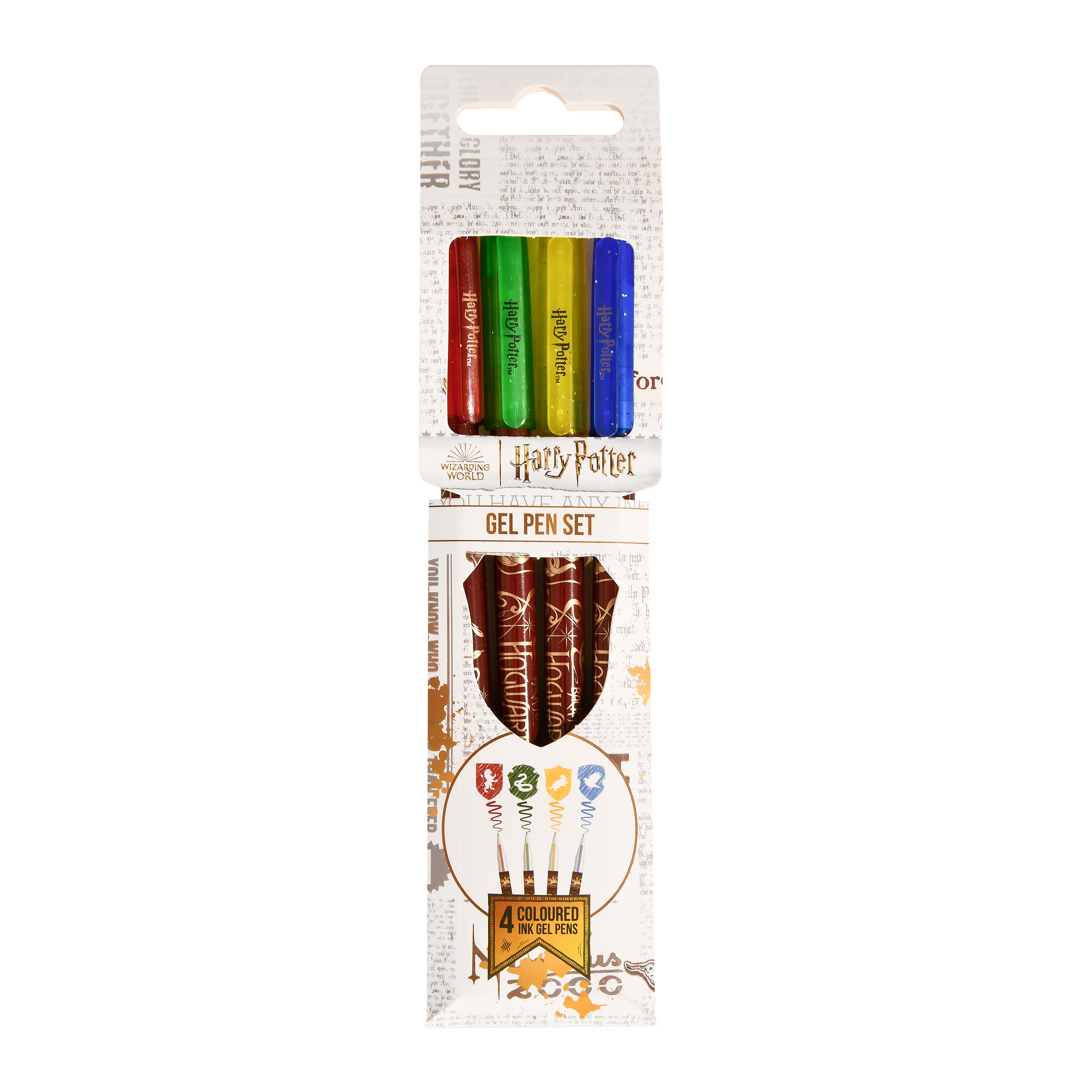 Product image Harry Potter - Crest Gel Pens Set of 4