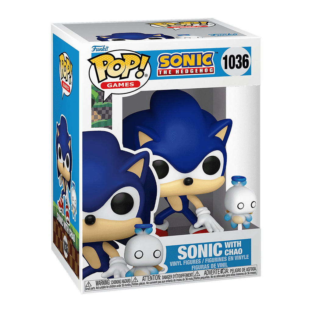 Product image Sonic with Hero Chao Funko Pop Figure - Sonic the Hedgehog